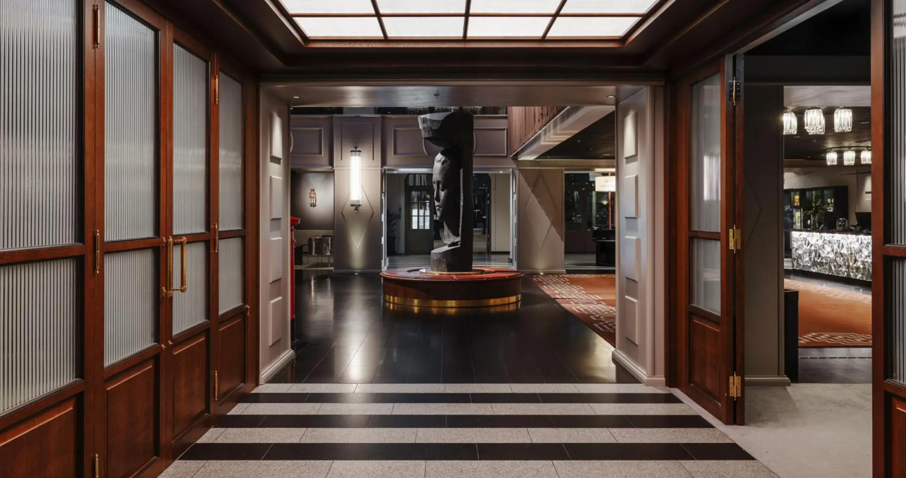 Lobby or reception in Clarion Hotel Post Lobby or reception in Clarion Hotel Post