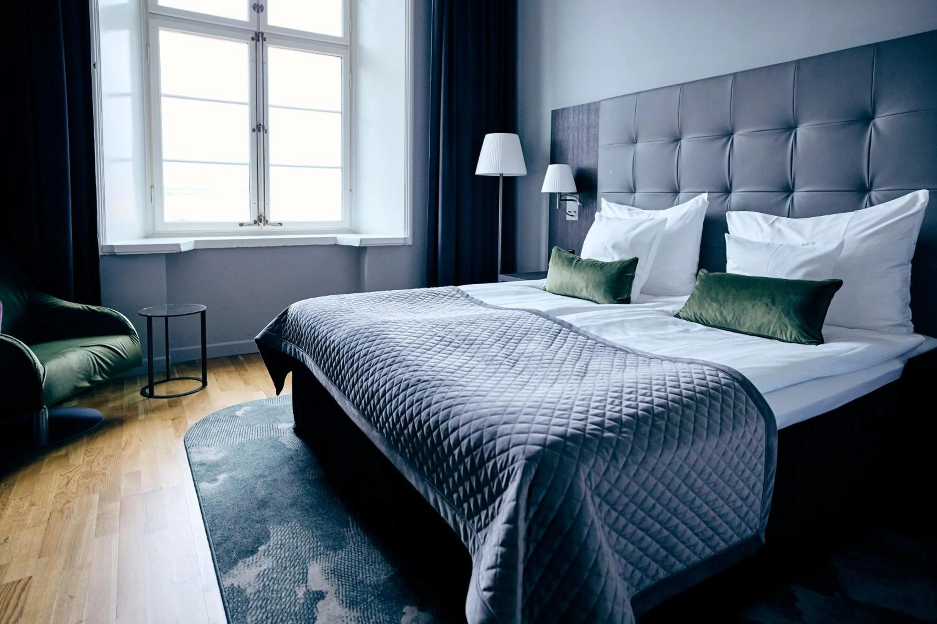 Bed in Clarion Hotel Post