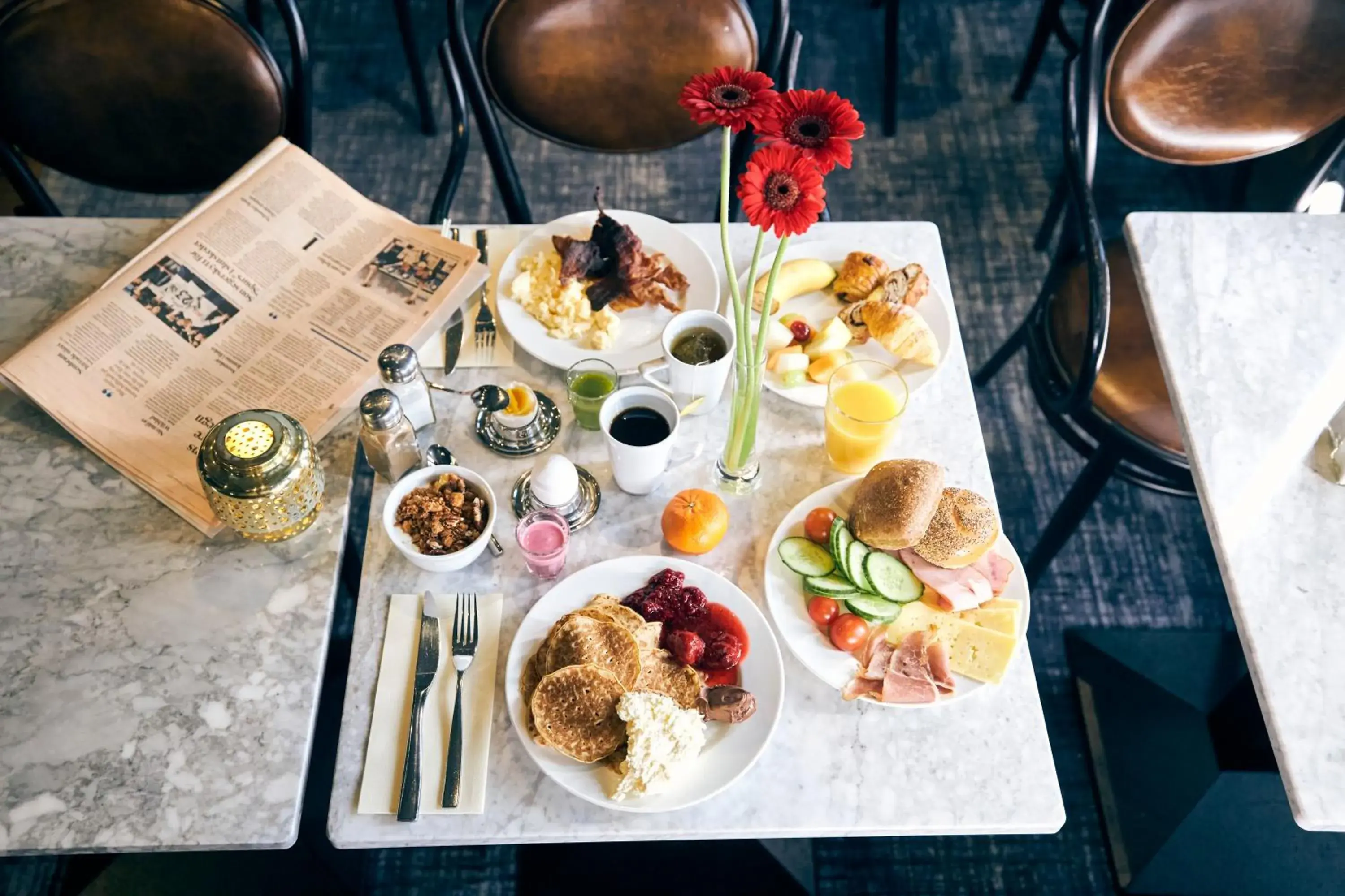 Buffet breakfast in Clarion Hotel Post Buffet breakfast in Clarion Hotel Post