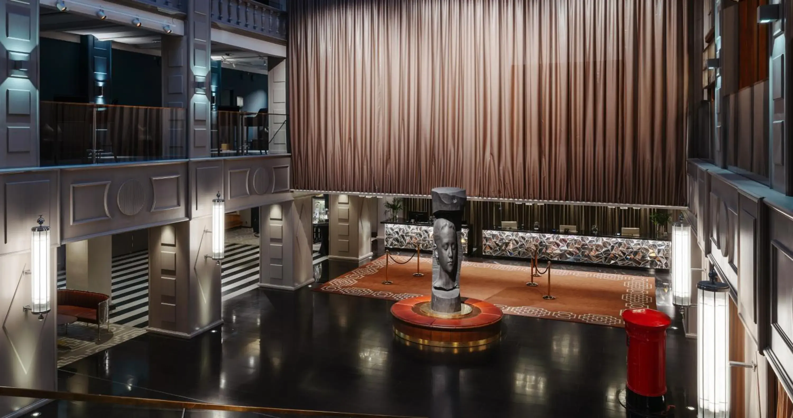 Lobby or reception in Clarion Hotel Post Lobby or reception in Clarion Hotel Post