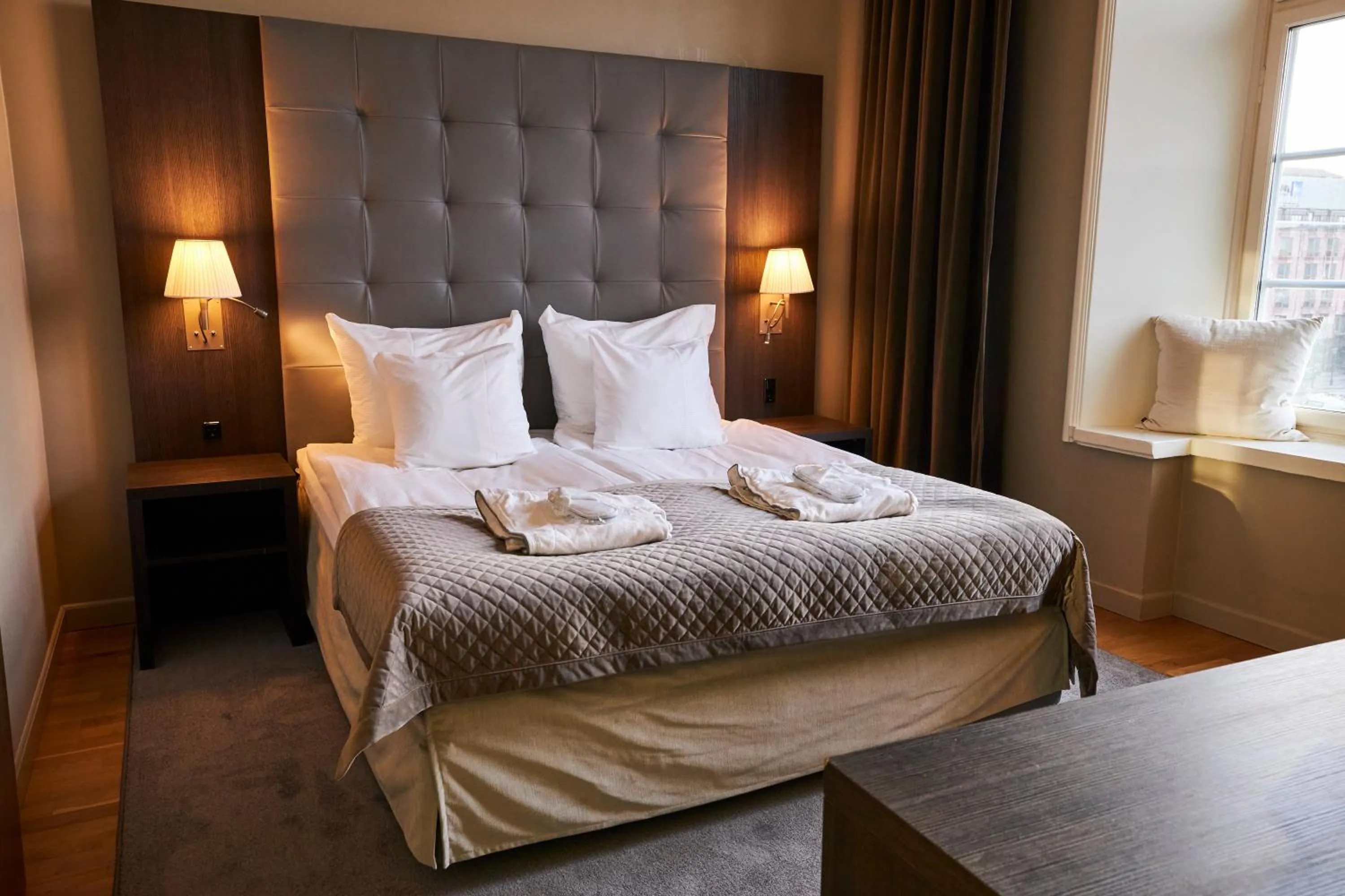 Bedroom, Bed in Clarion Hotel Post