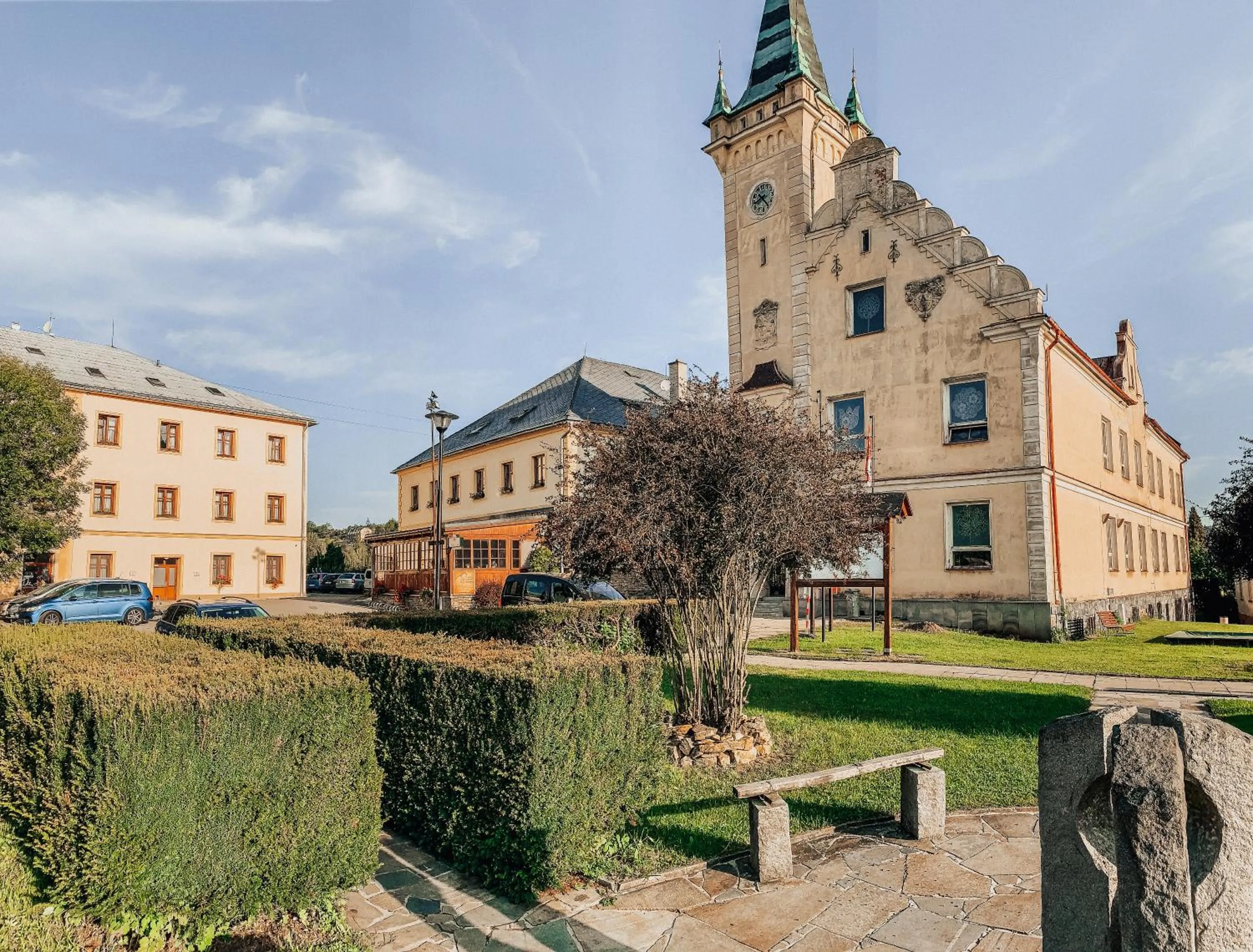 Facade/entrance in Kolštejn wellness centrum