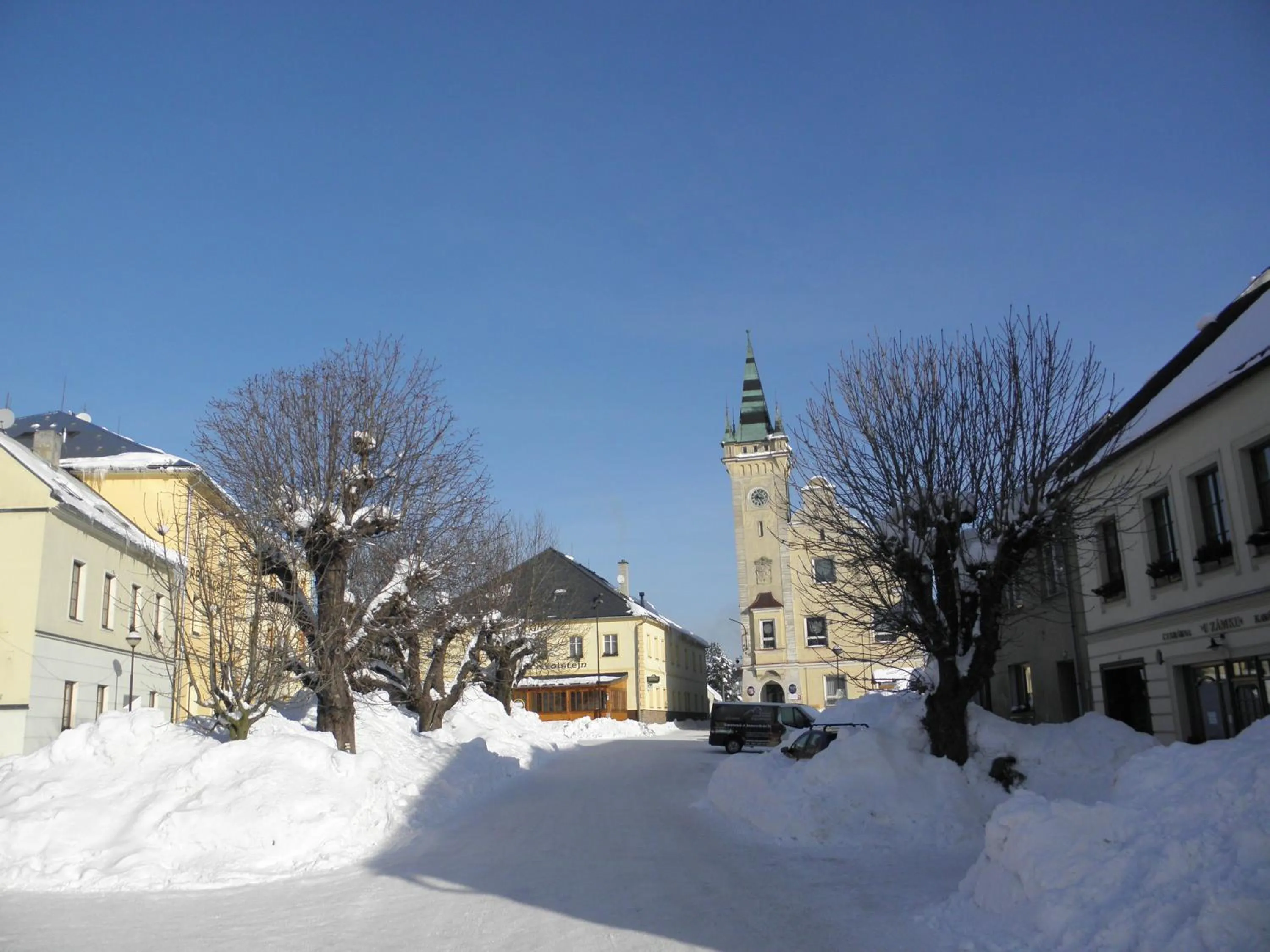Landmark view in Kolštejn wellness centrum