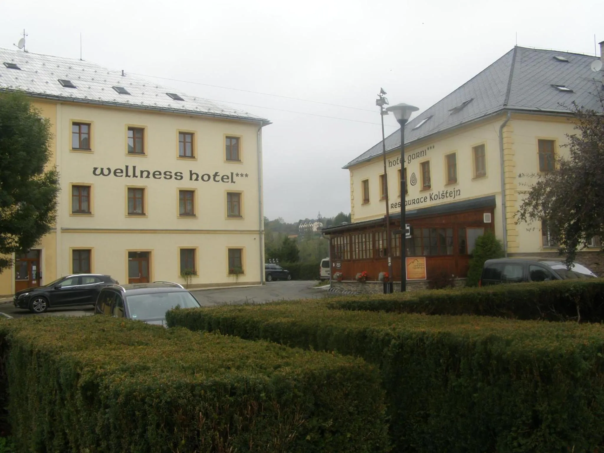 Facade/entrance in Kolštejn wellness centrum