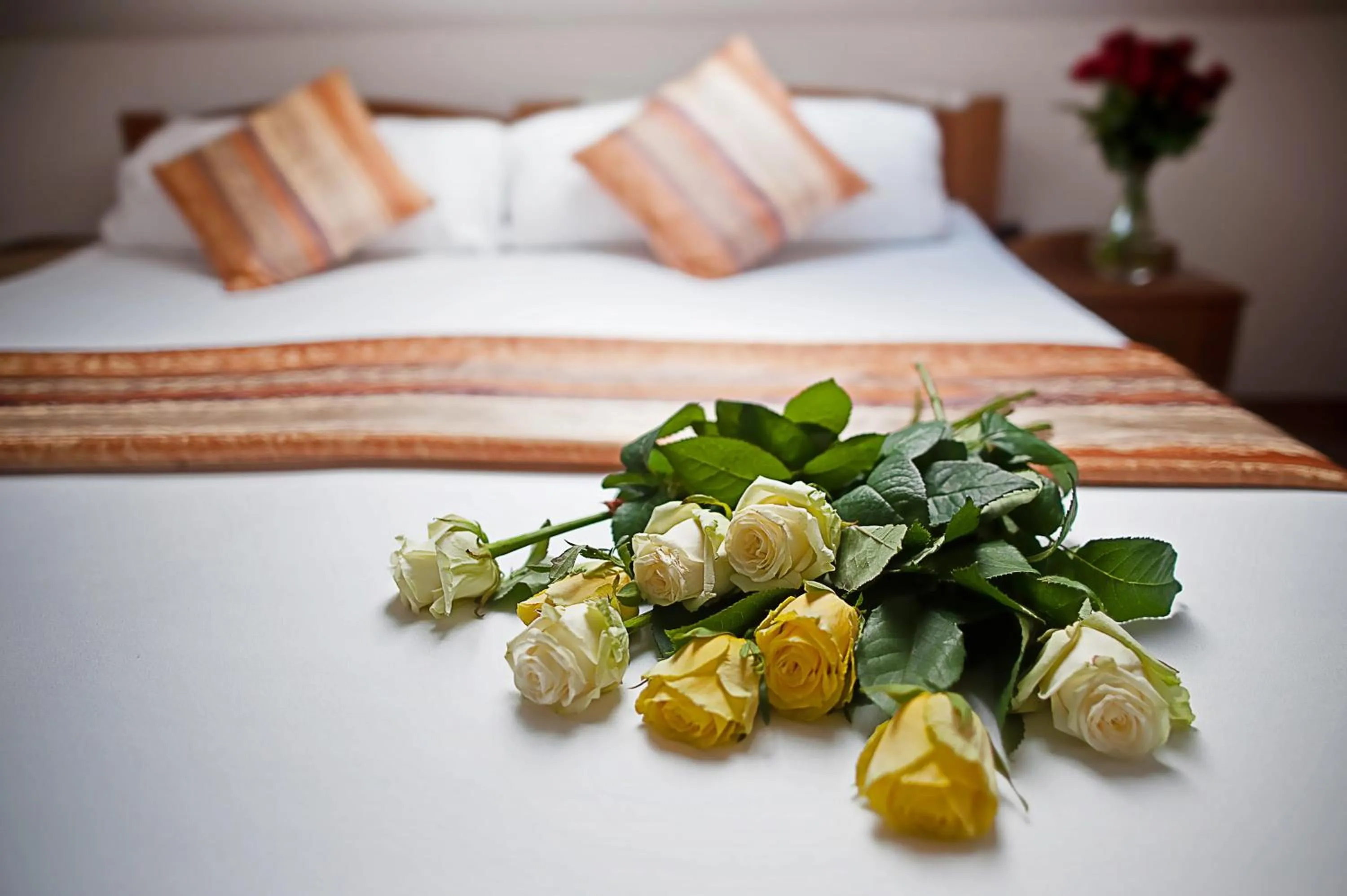 Bedroom, Bed in Kolštejn wellness centrum