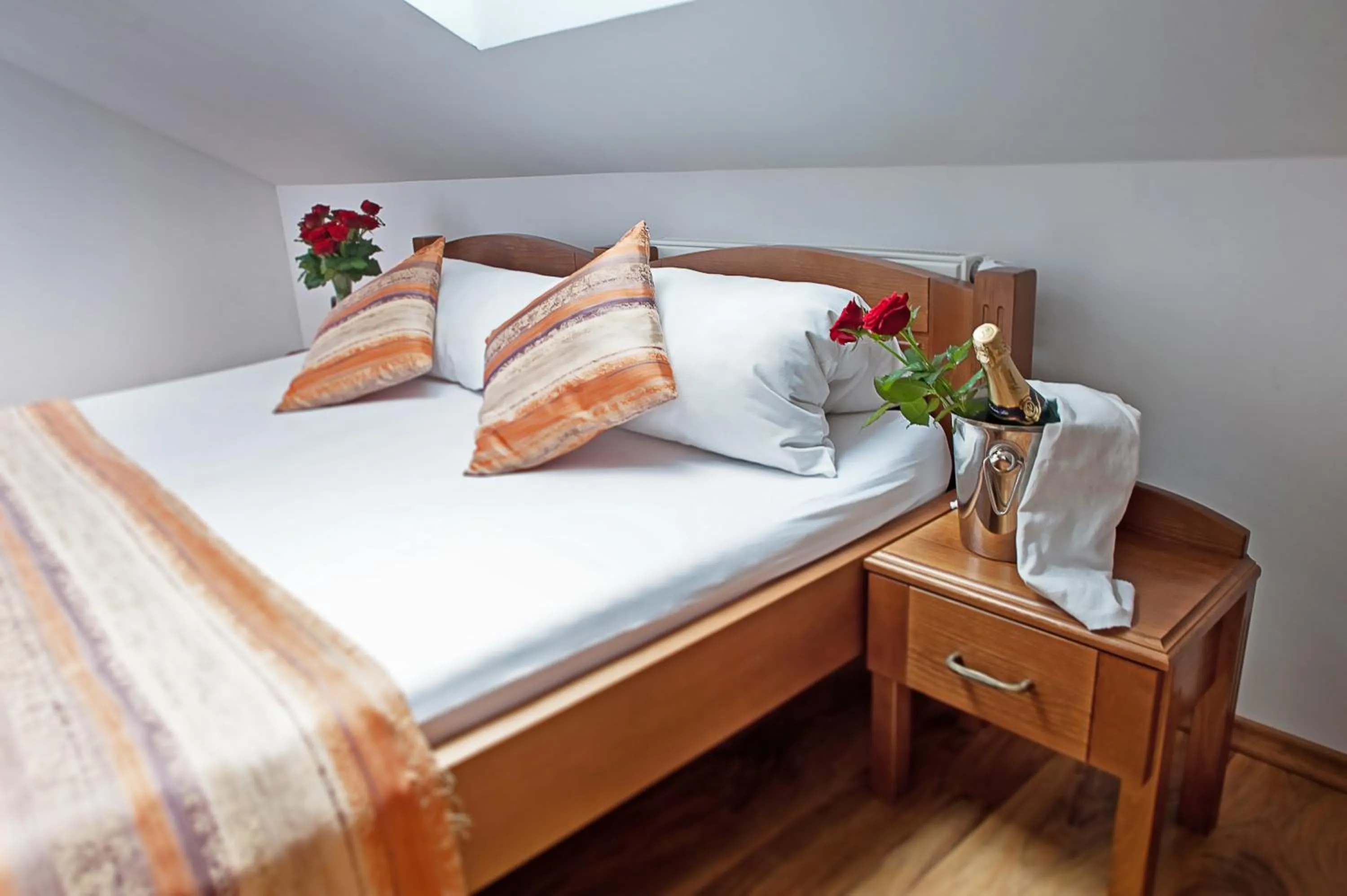 Bedroom, Bed in Kolštejn wellness centrum