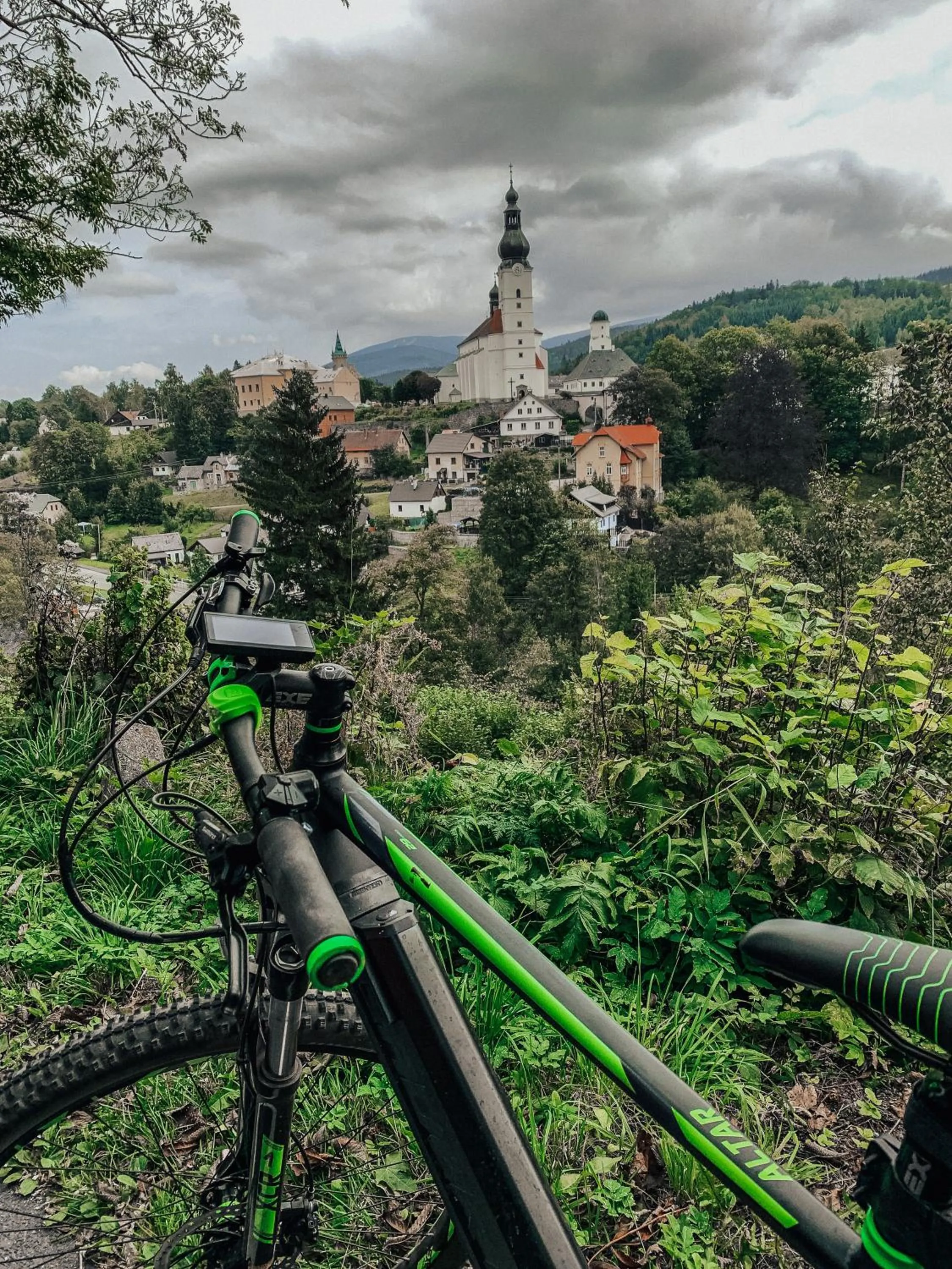 Cycling in Kolštejn wellness centrum