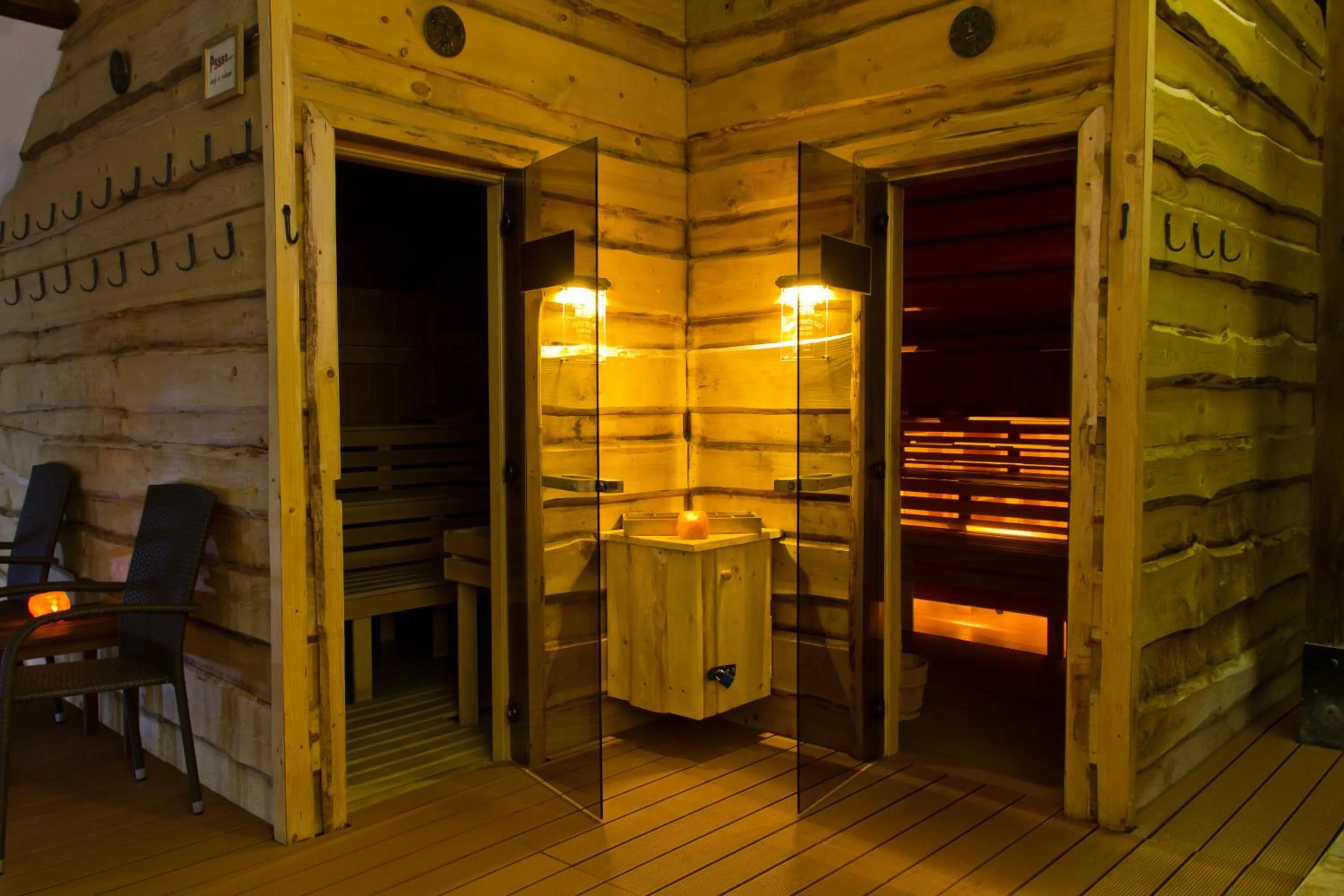 Sauna in Kolštejn wellness centrum