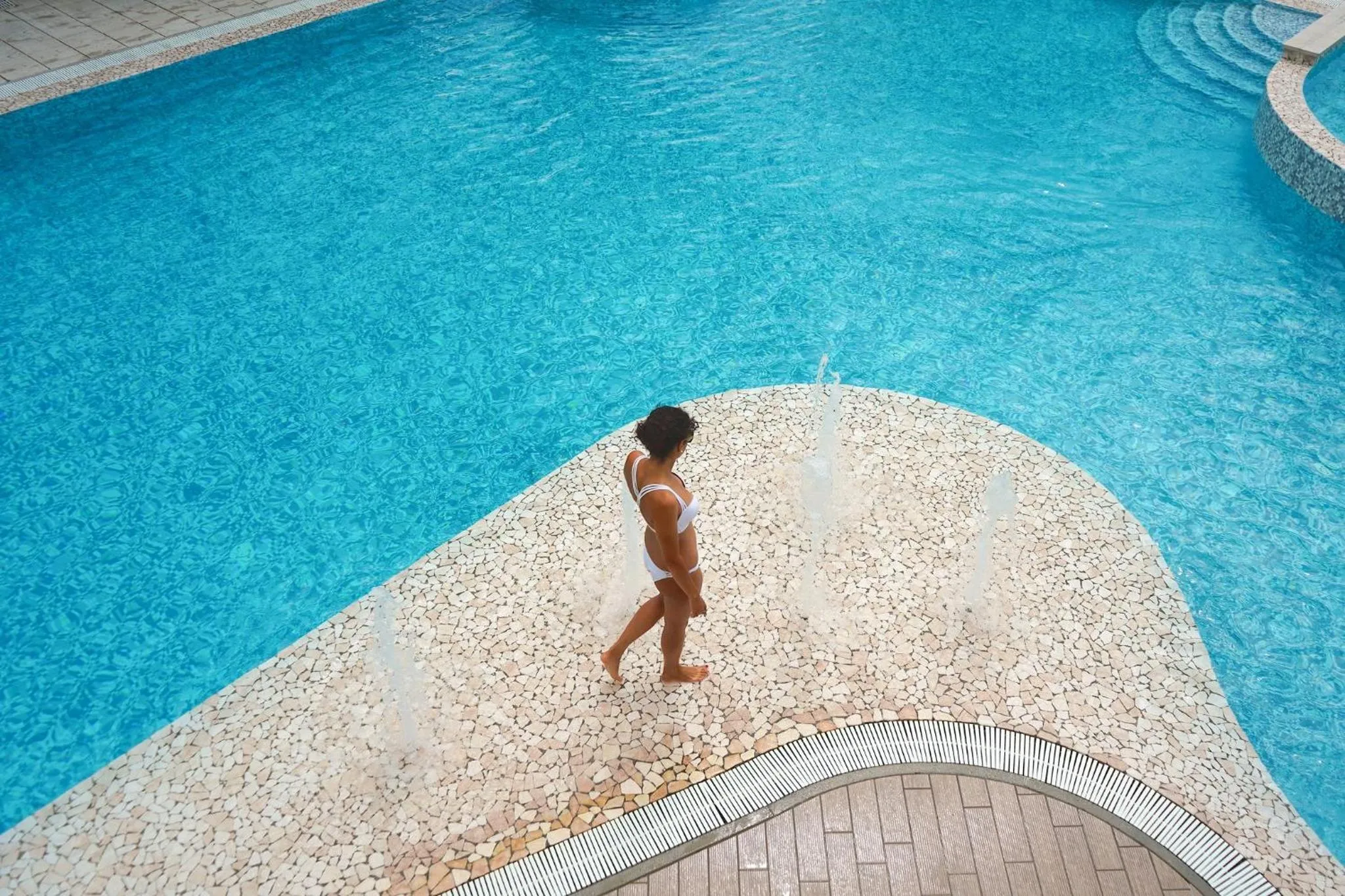 Swimming pool in Hotel Luxor