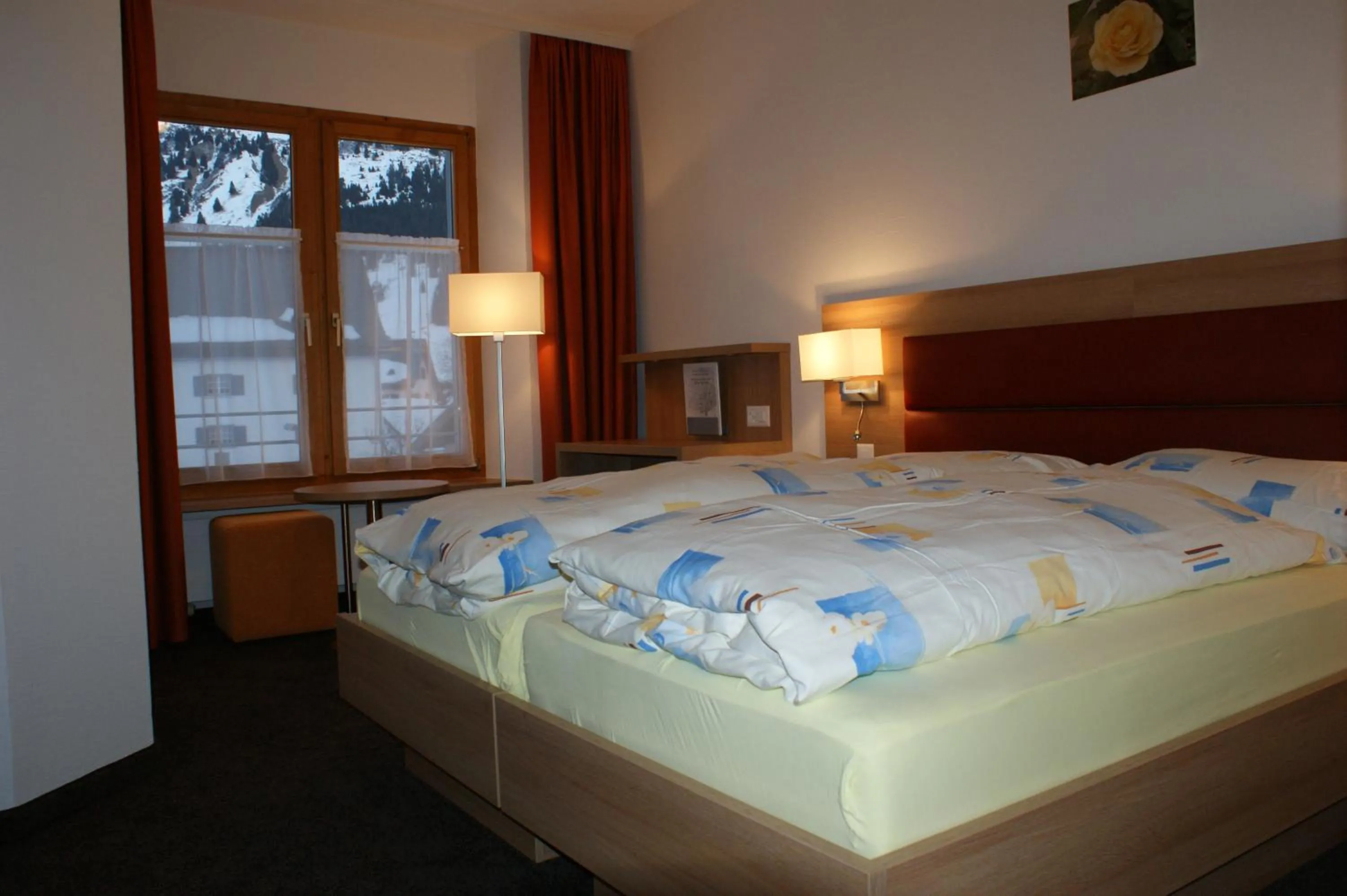 Bedroom, Bed in Hotel Stätzerhorn