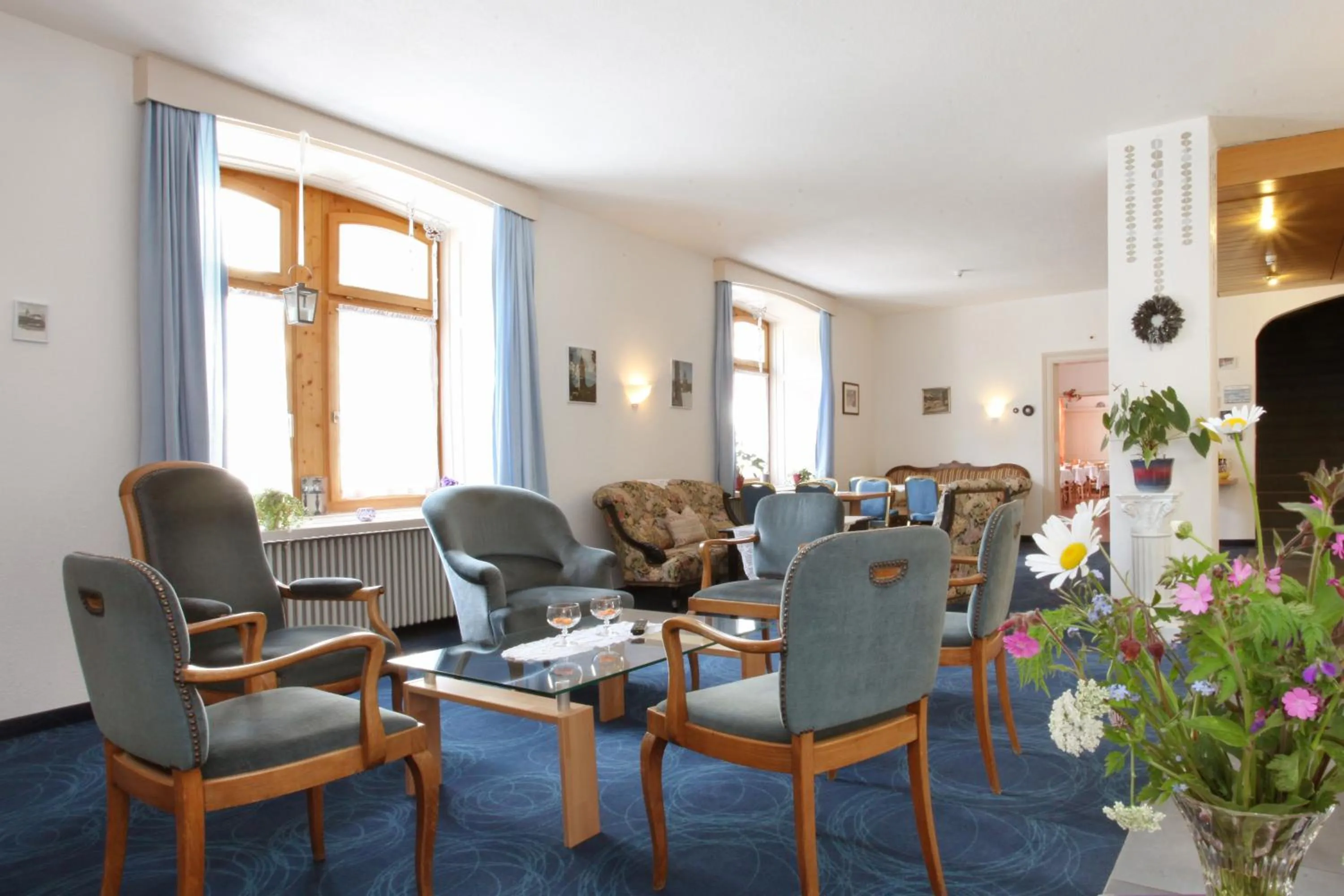 Lobby or reception in Hotel Stätzerhorn