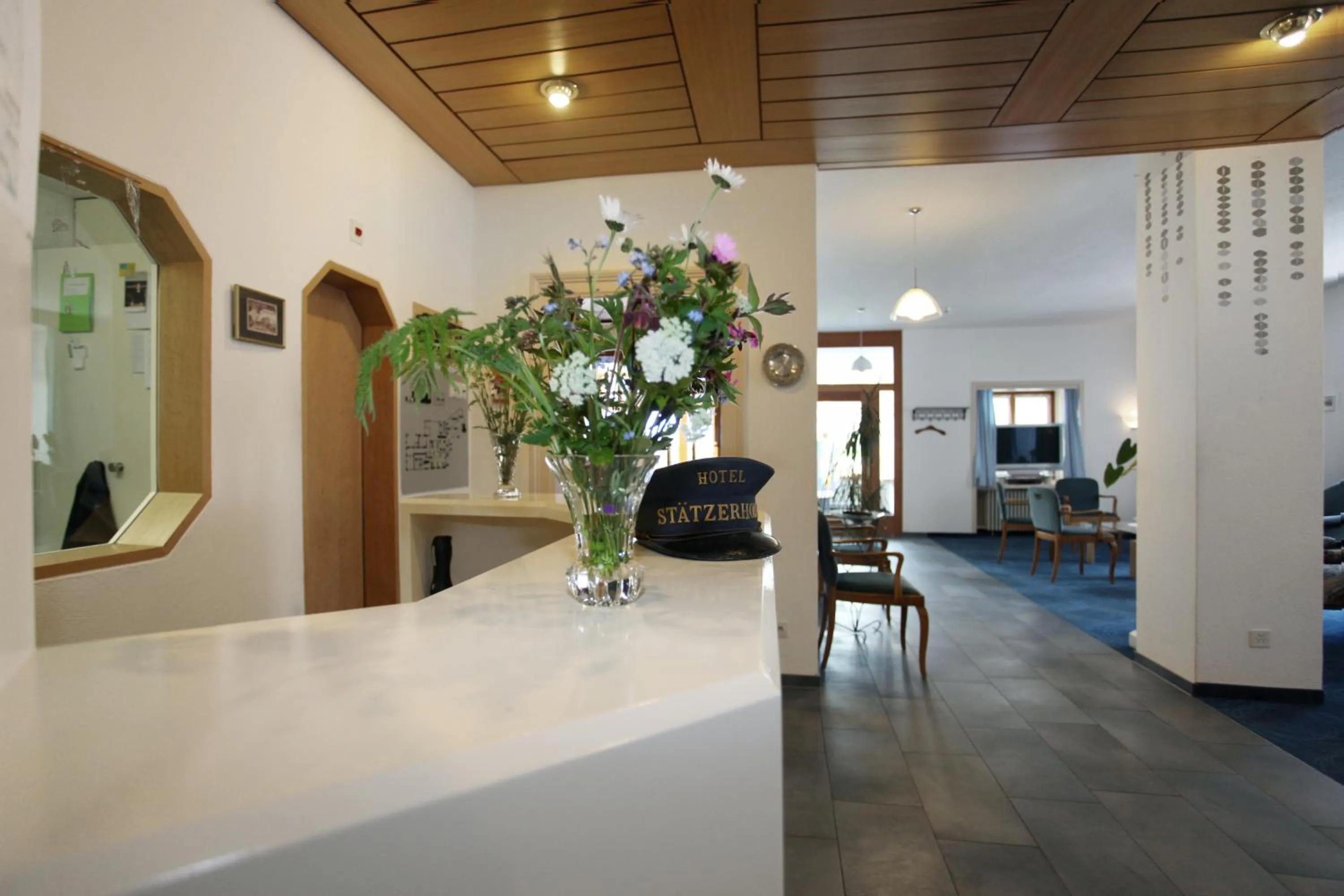 Lobby or reception in Hotel Stätzerhorn