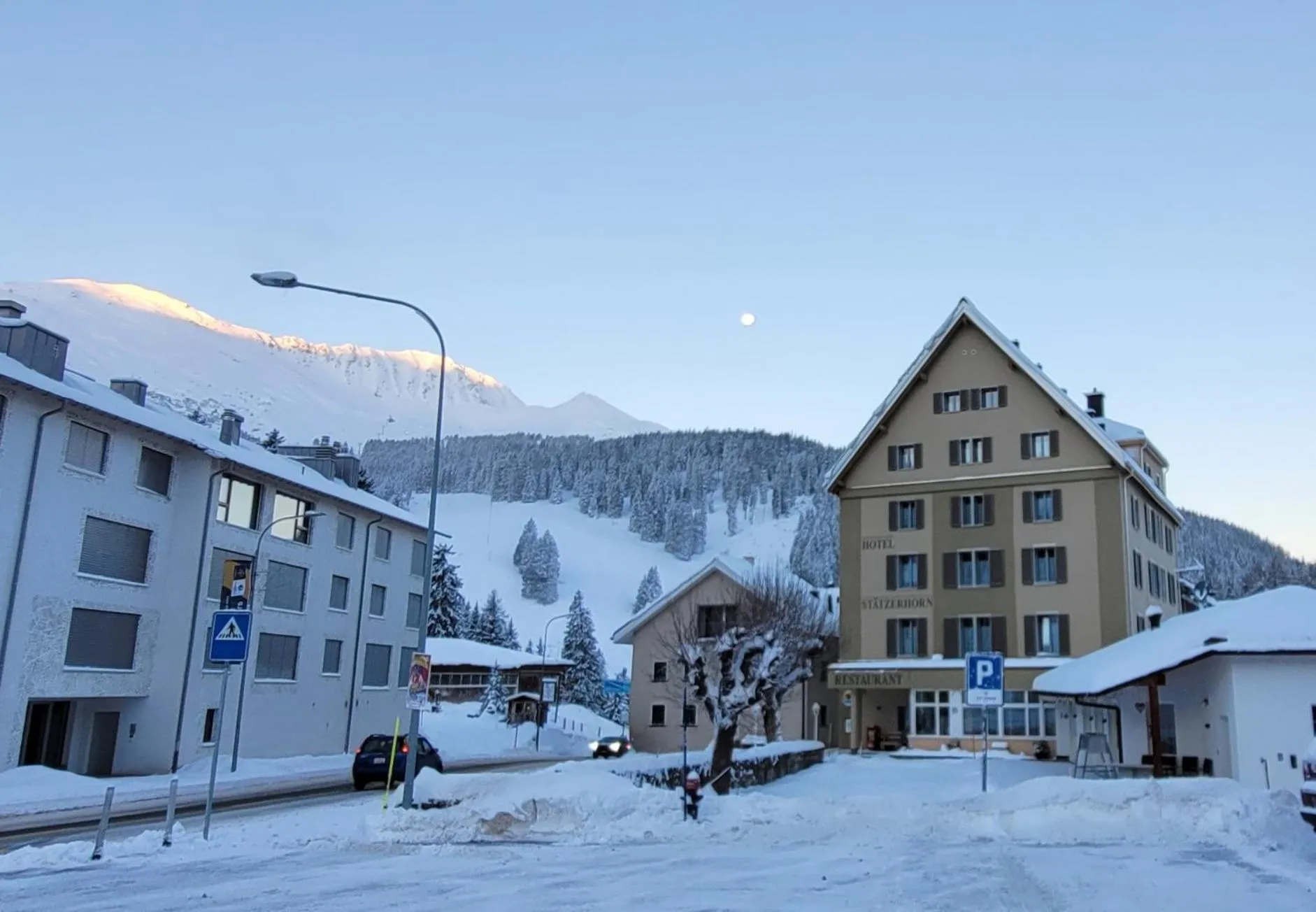 Property building in Hotel Stätzerhorn