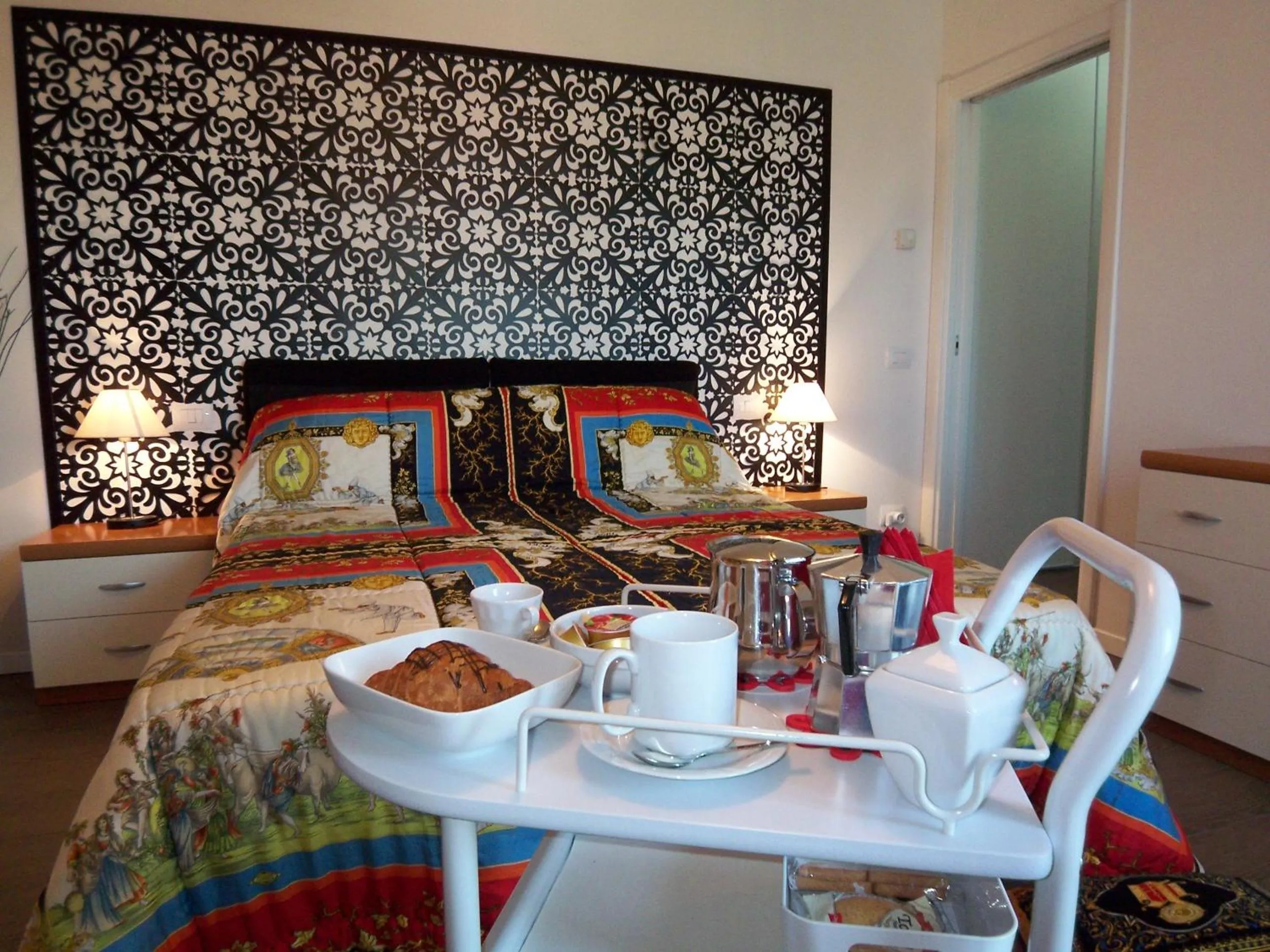 Coffee/tea facilities, Bed in B&B Pitstop