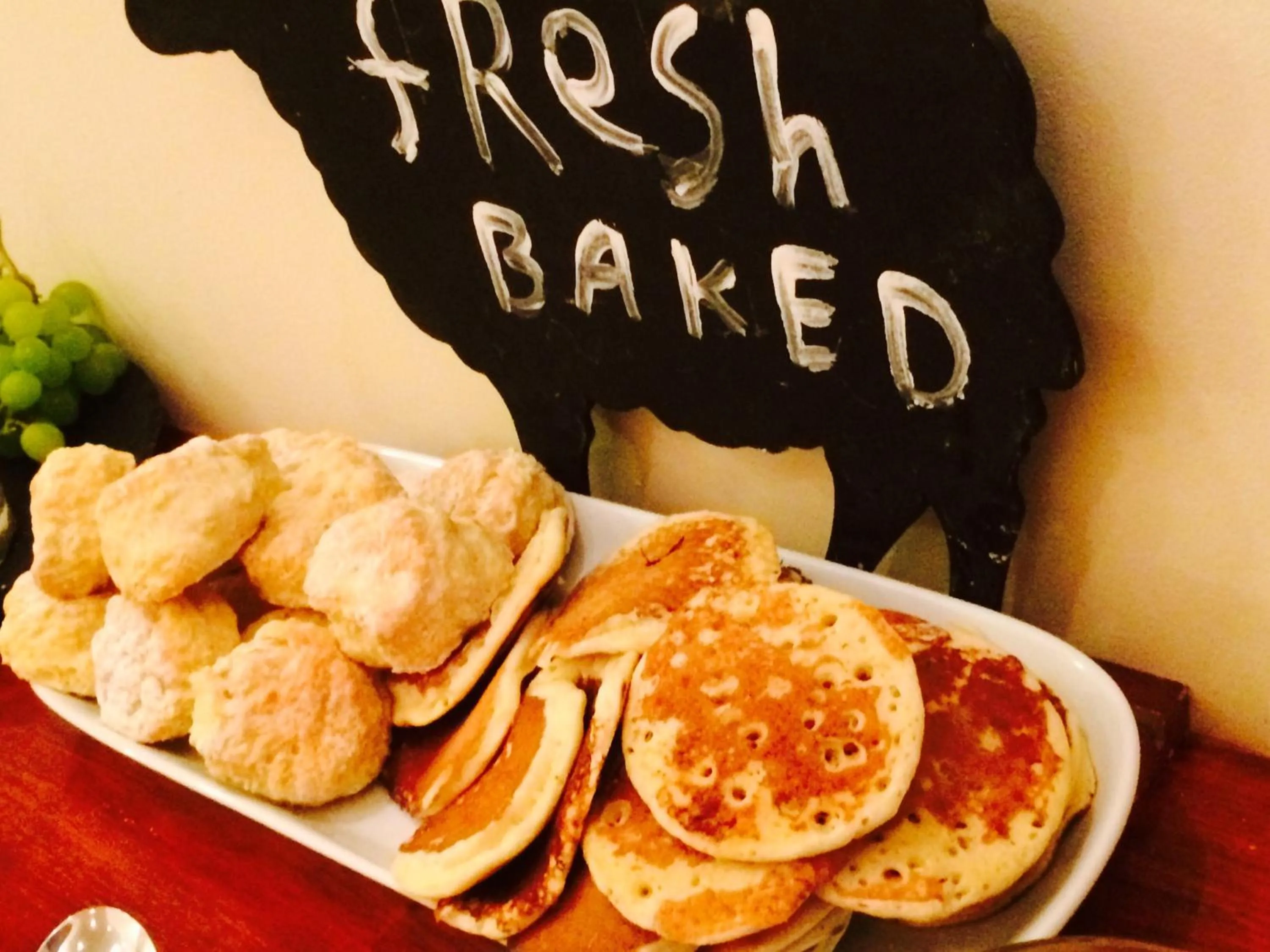 Food close-up in Serendipity House