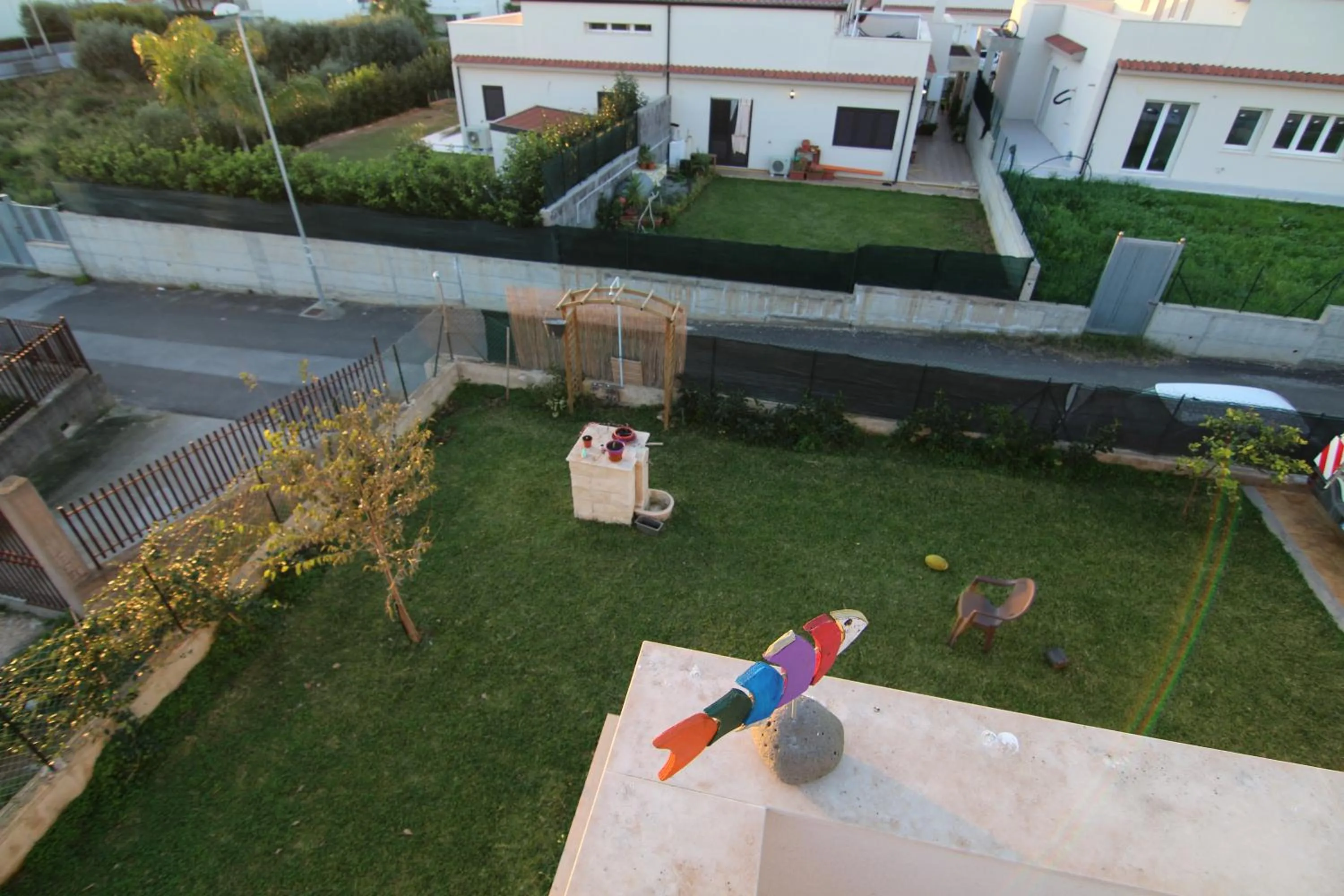 Garden view in La Sirena