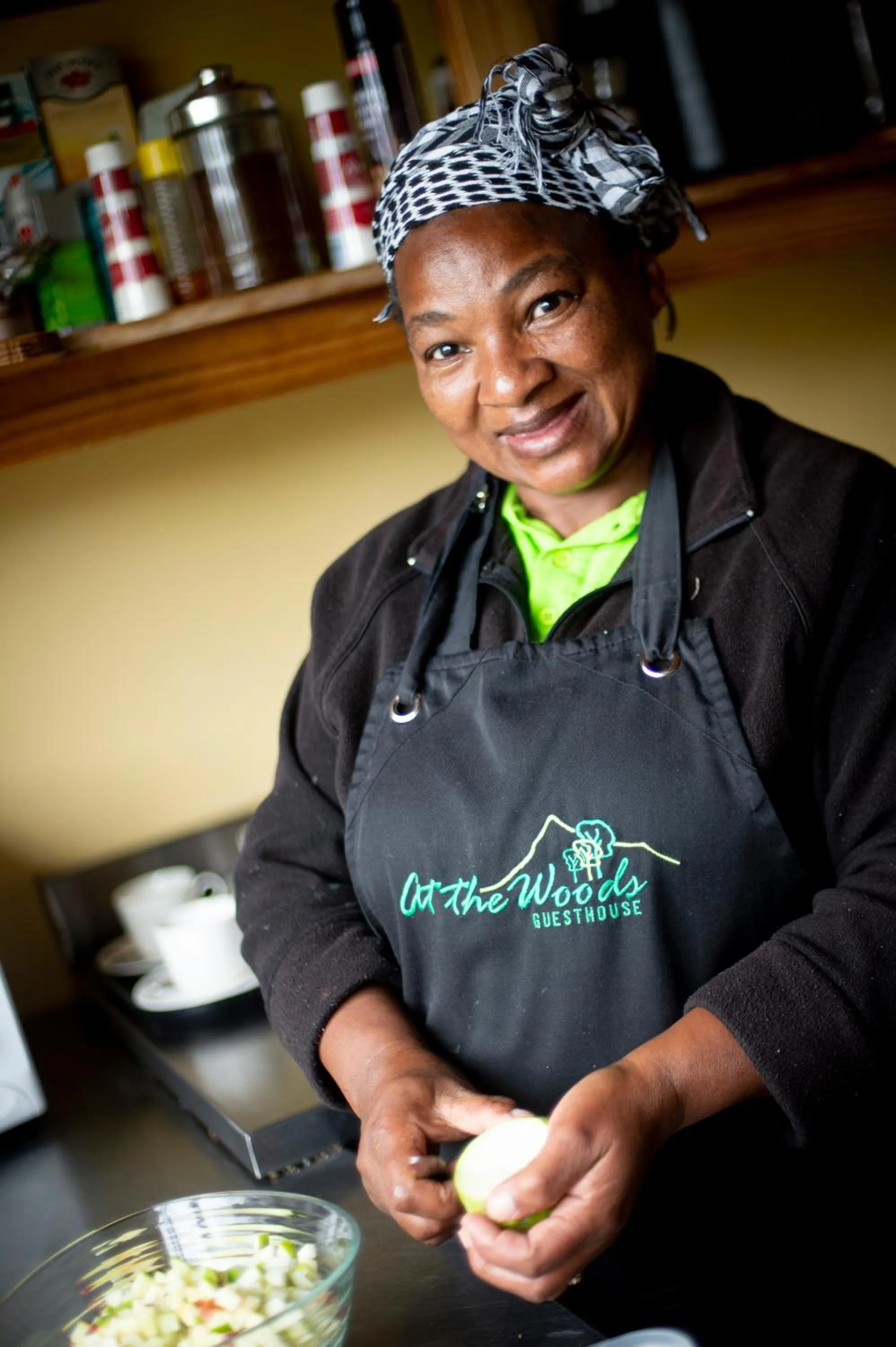 People in At the Woods Guest House