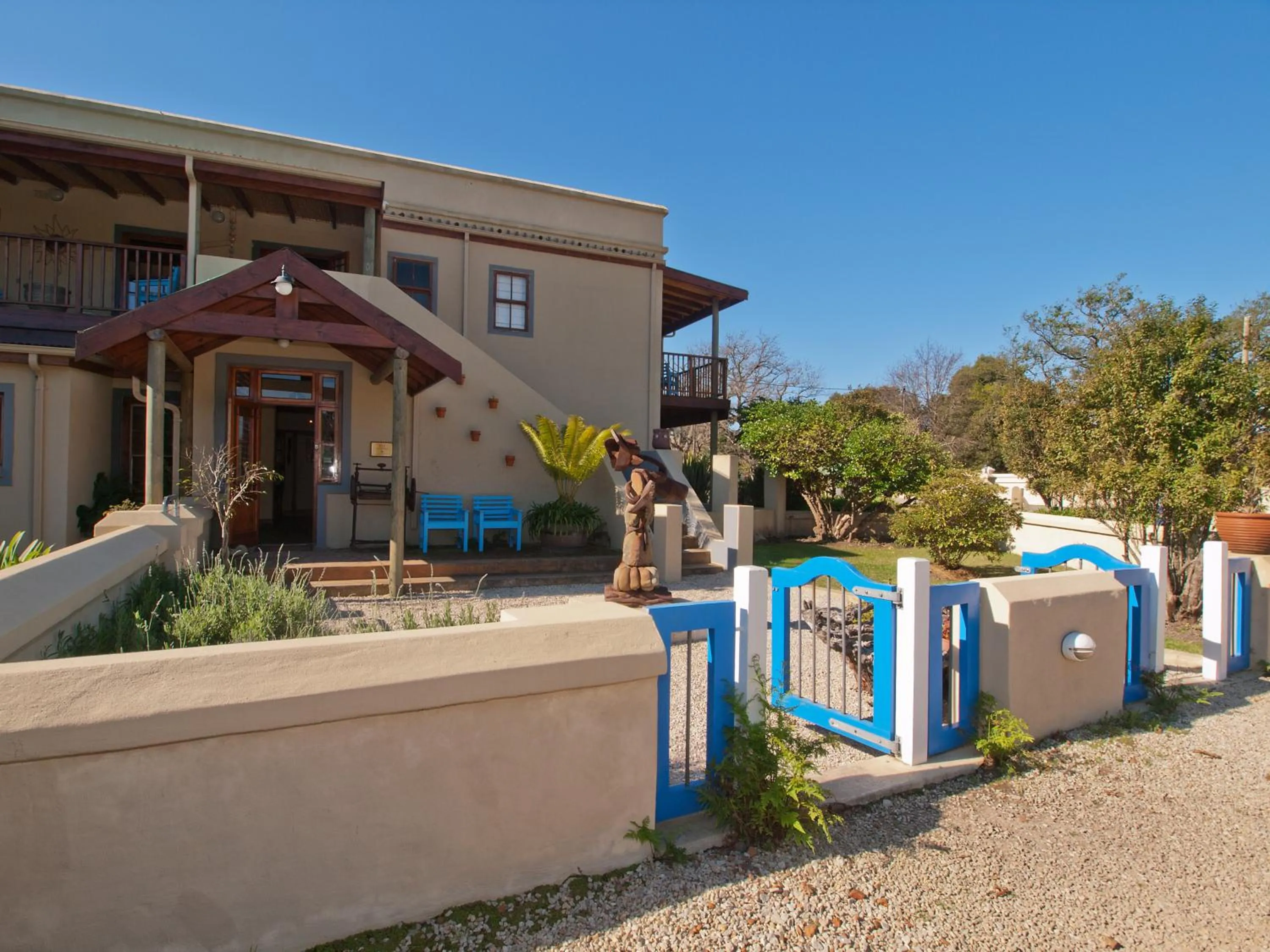 Facade/entrance in At the Woods Guest House