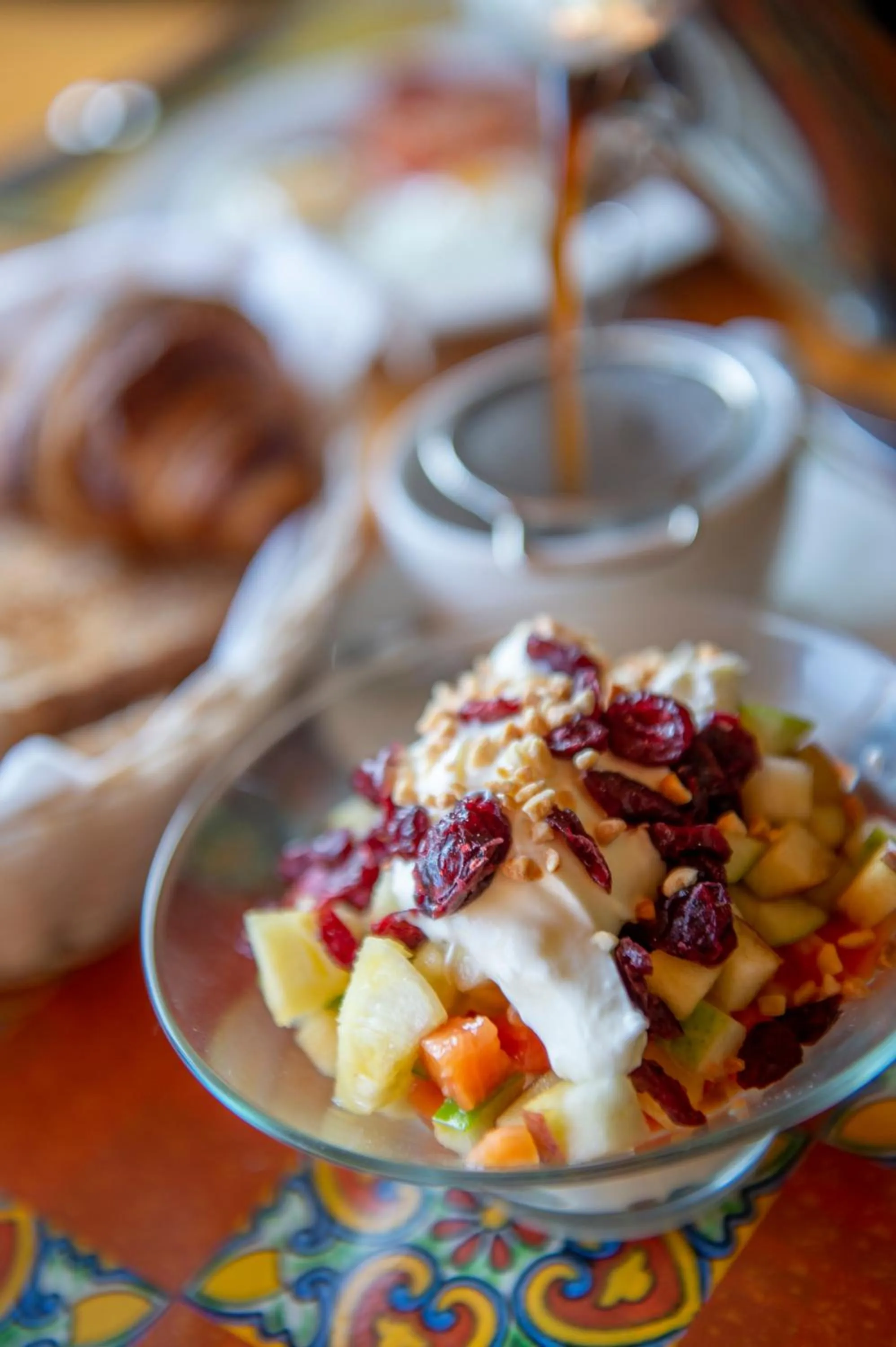 Breakfast in At the Woods Guest House