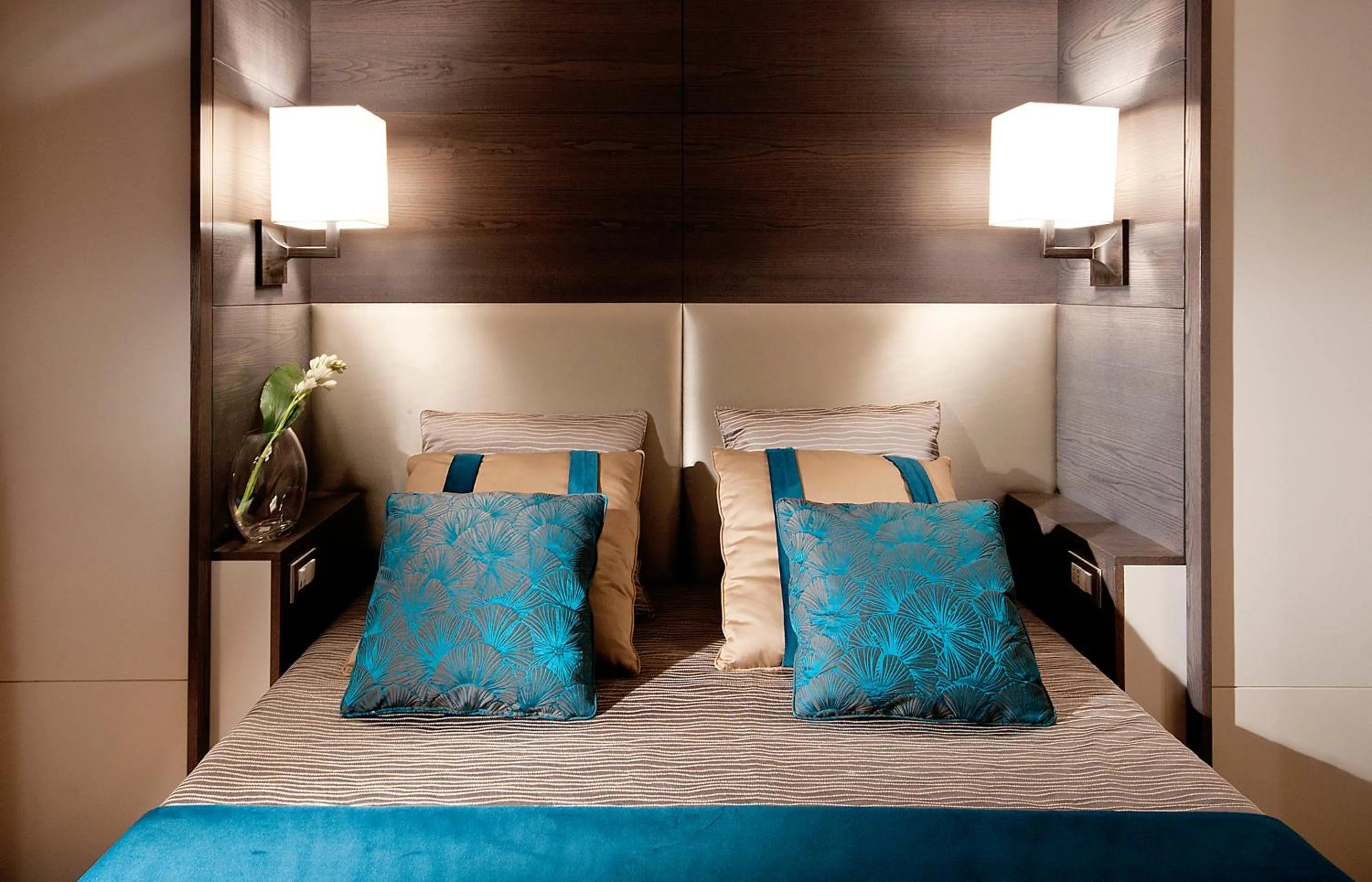 Bedroom, Bed in San Carlo Suite