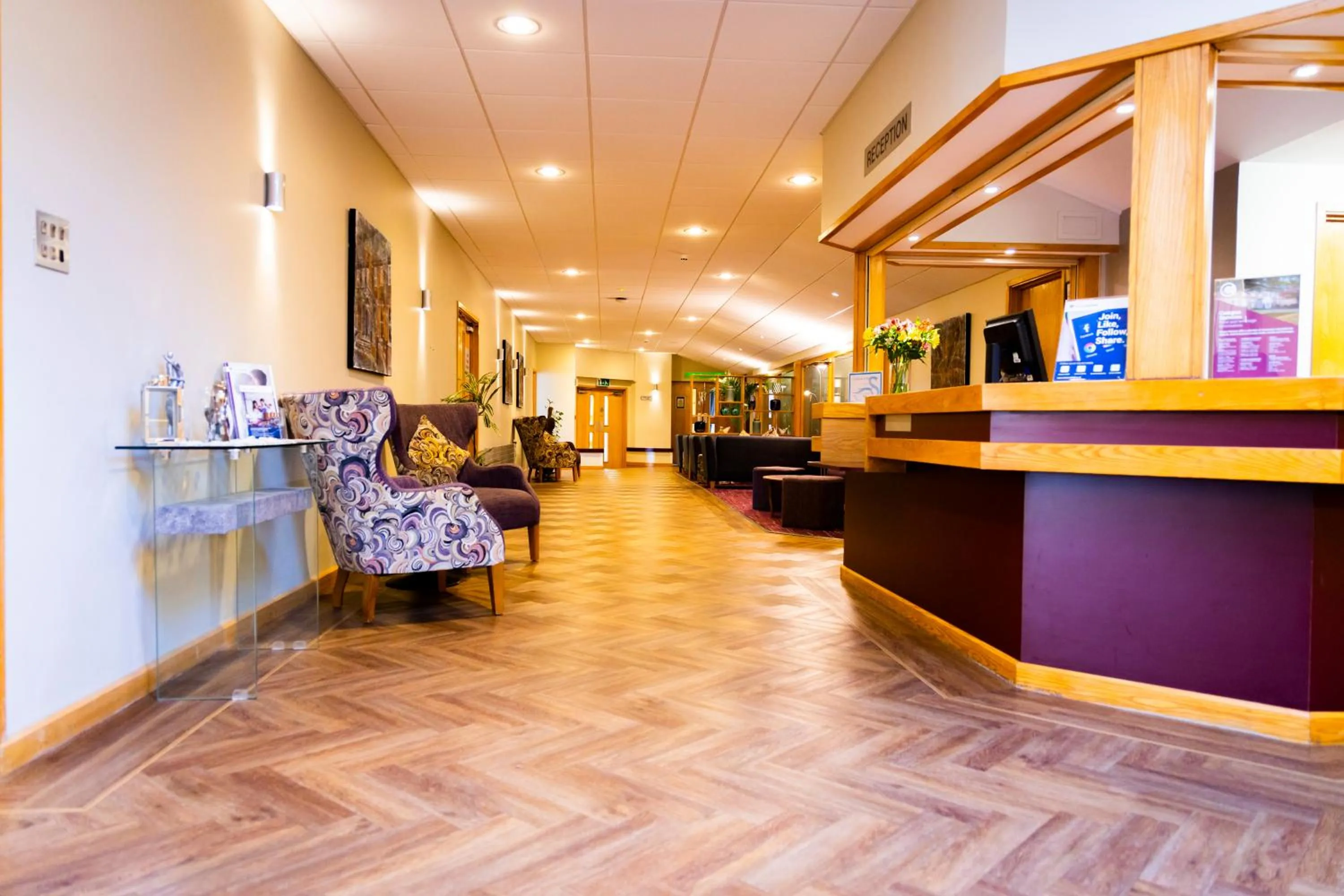 Lobby or reception in Mitchell Hall
