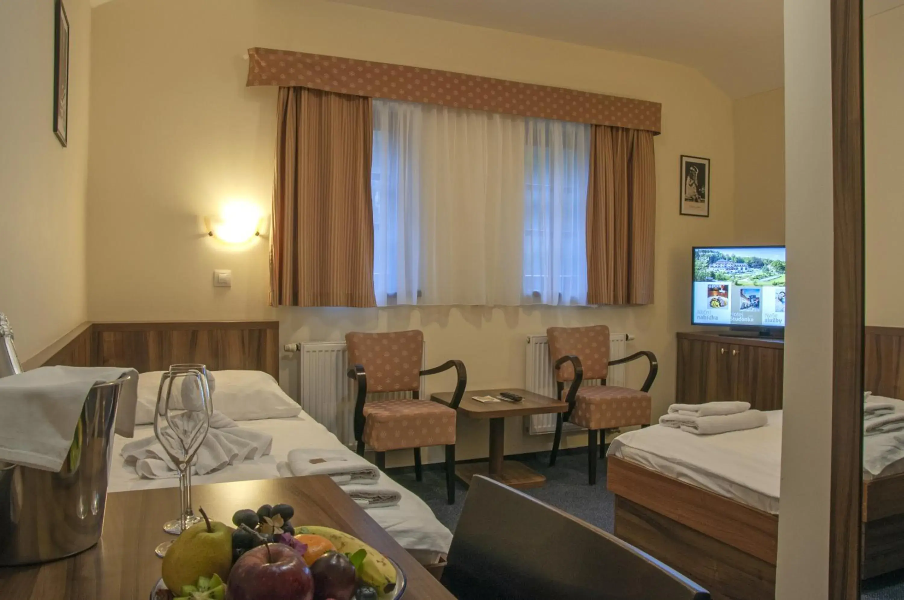 Twin Room - single occupancy - Annex in Hotel Studanka Twin Room - single occupancy - Annex in Hotel Studanka