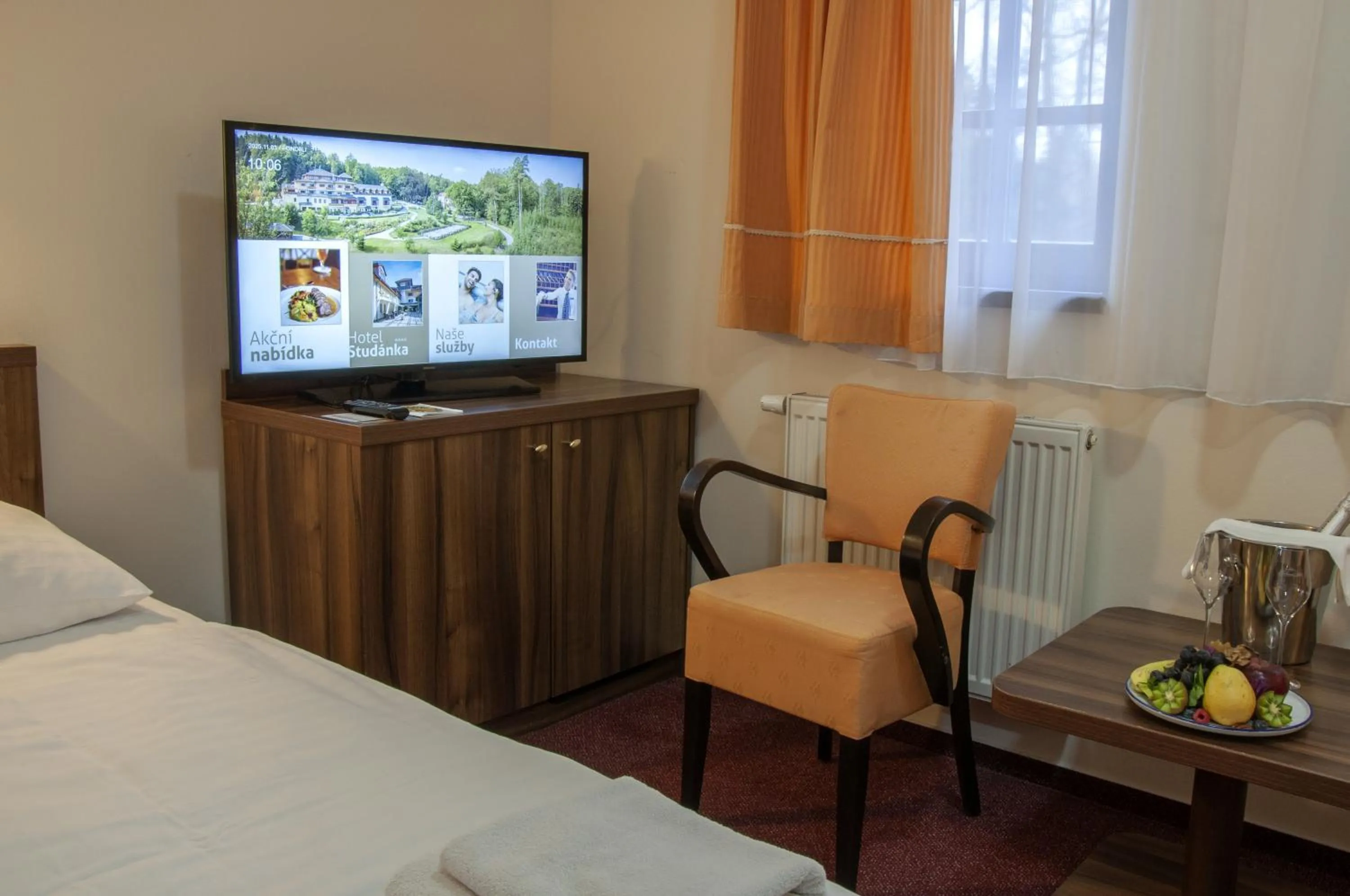Photo of the whole room, Bed in Hotel Studanka