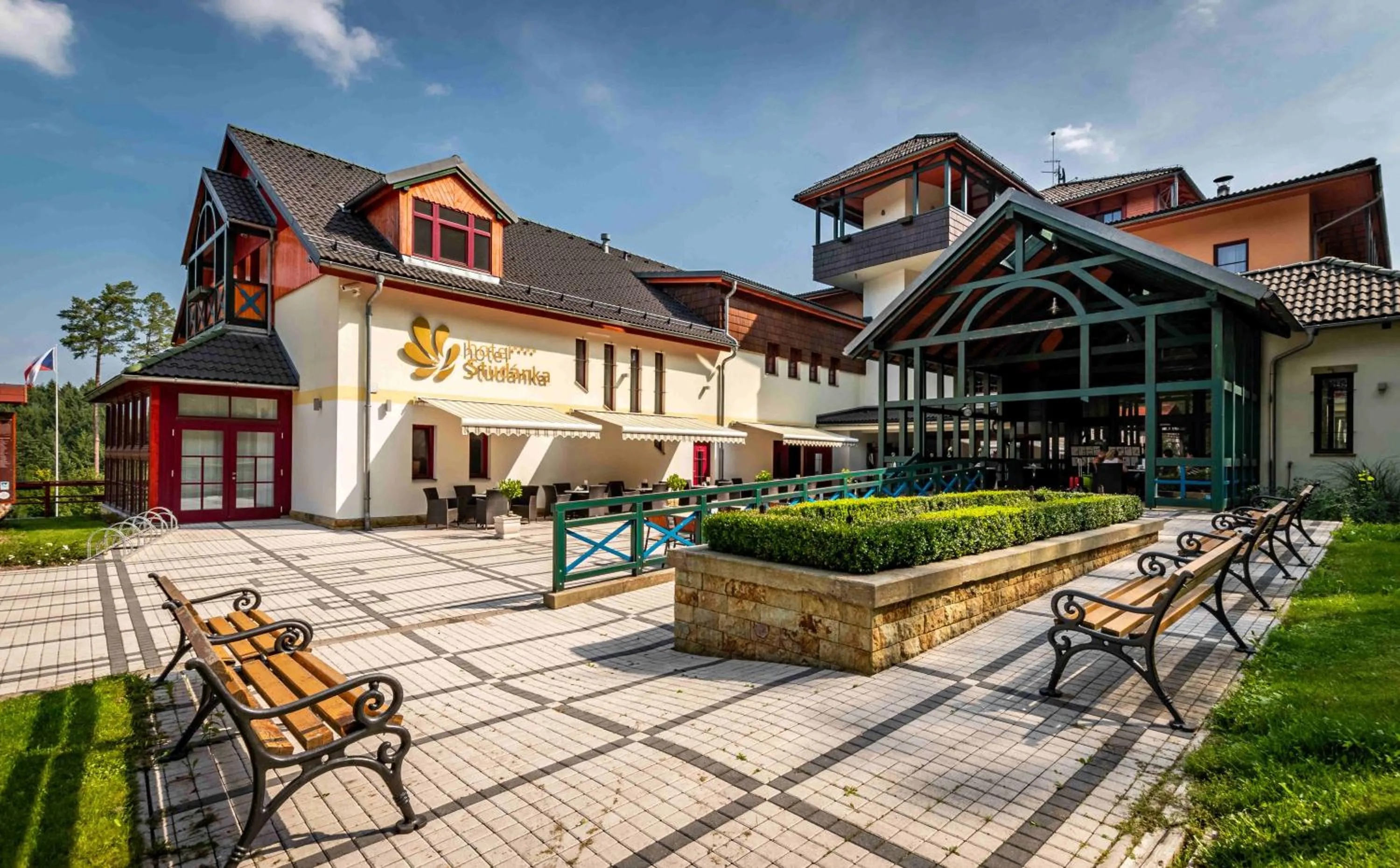 Property building in Hotel Studanka