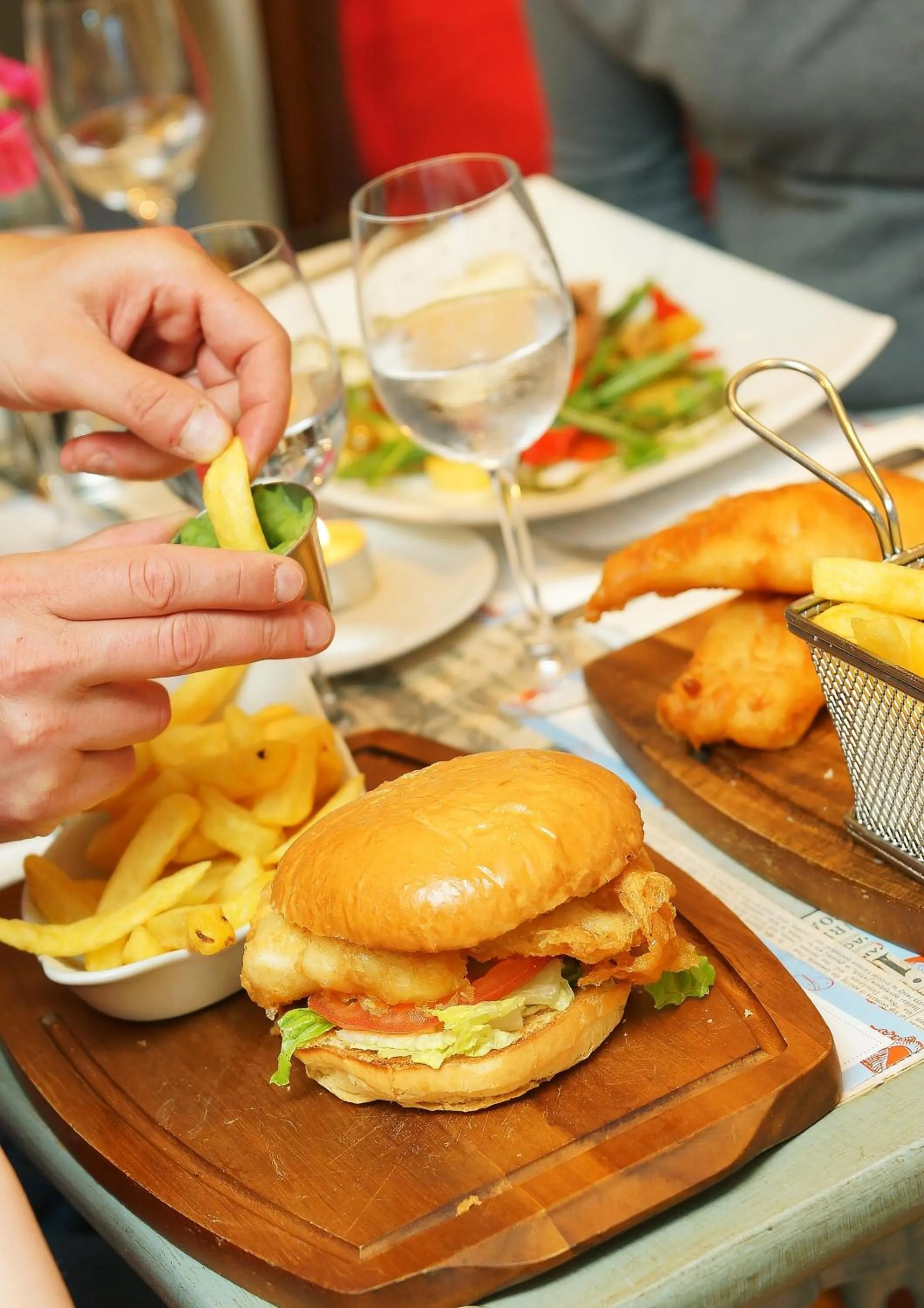 Food in The Blue Haven Hotel