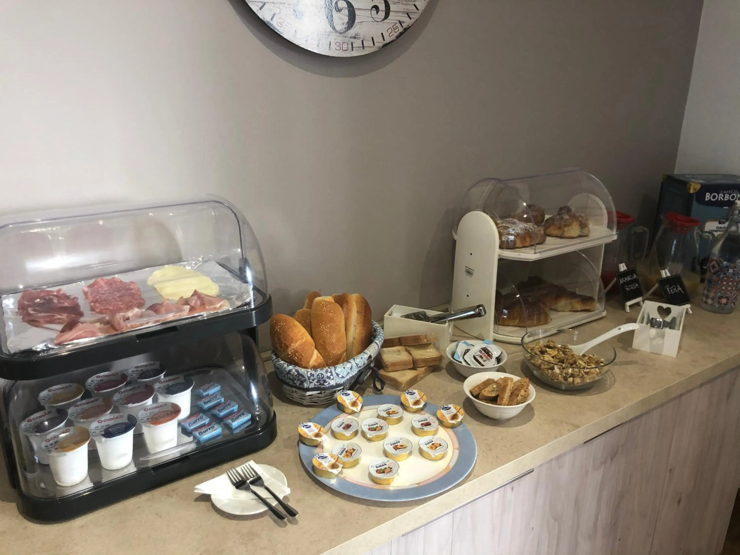 Food and drinks in Villa Margherita