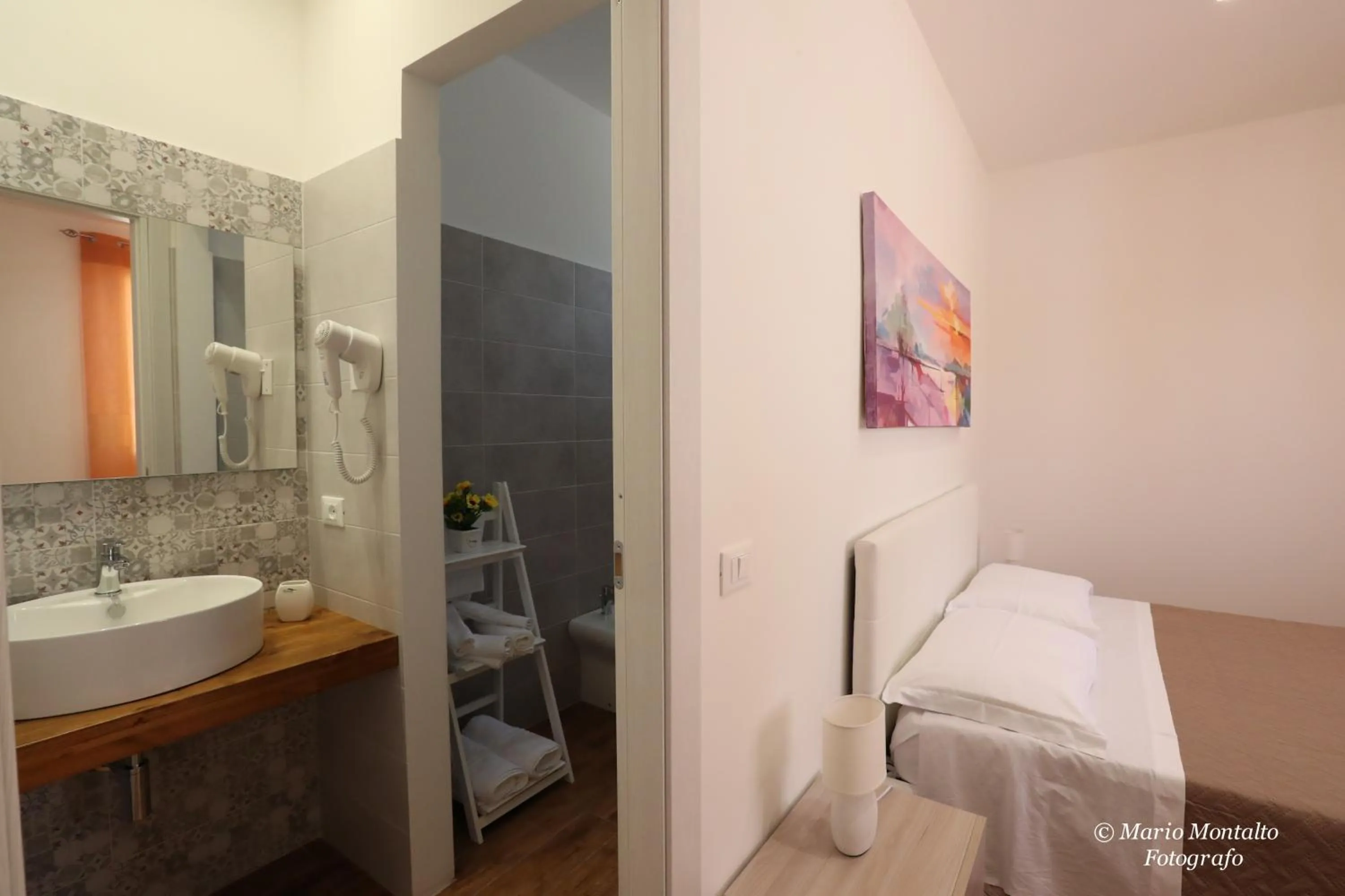 Bed in Villa Margherita