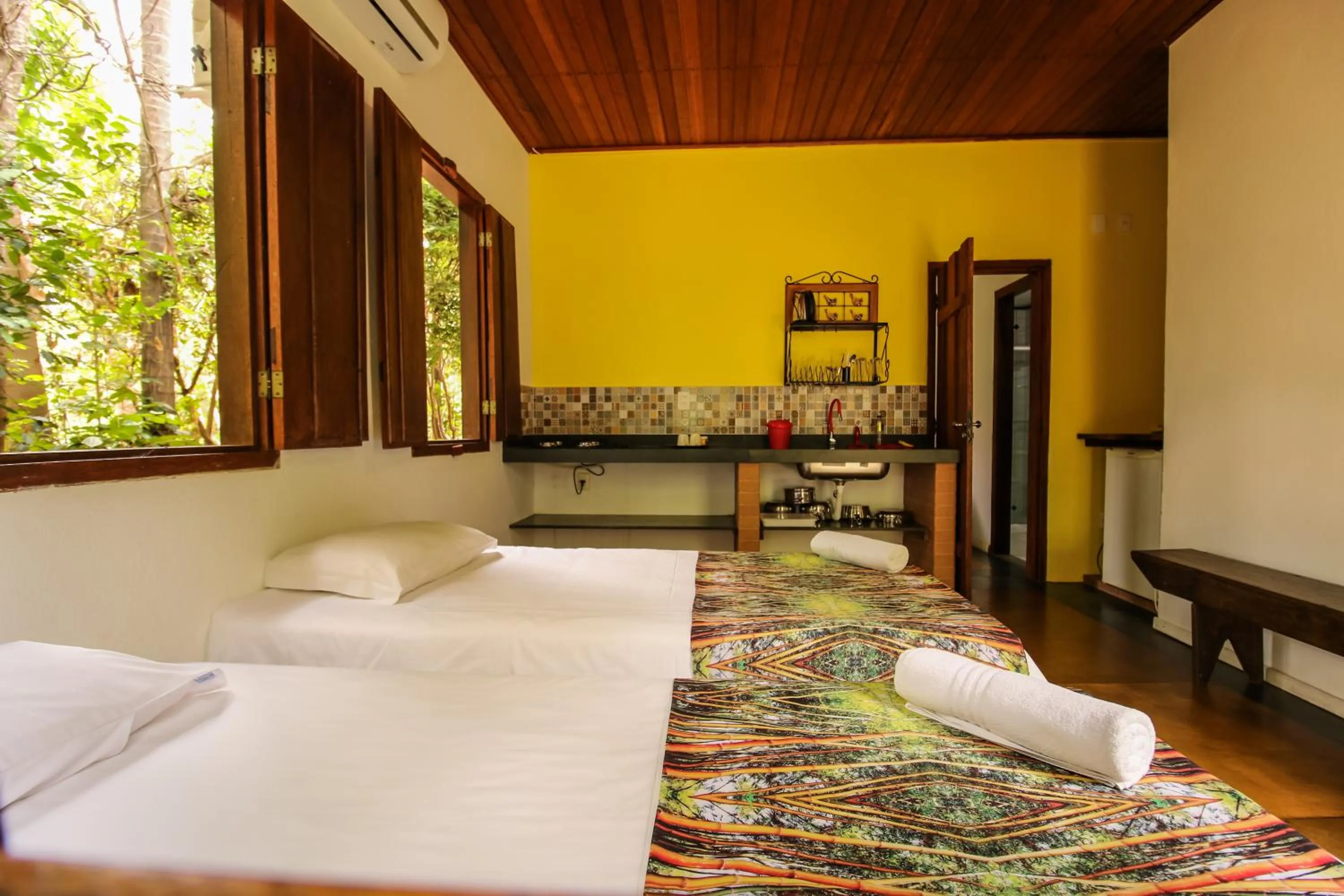 Photo of the whole room, Bed in Pousada Arvoredo