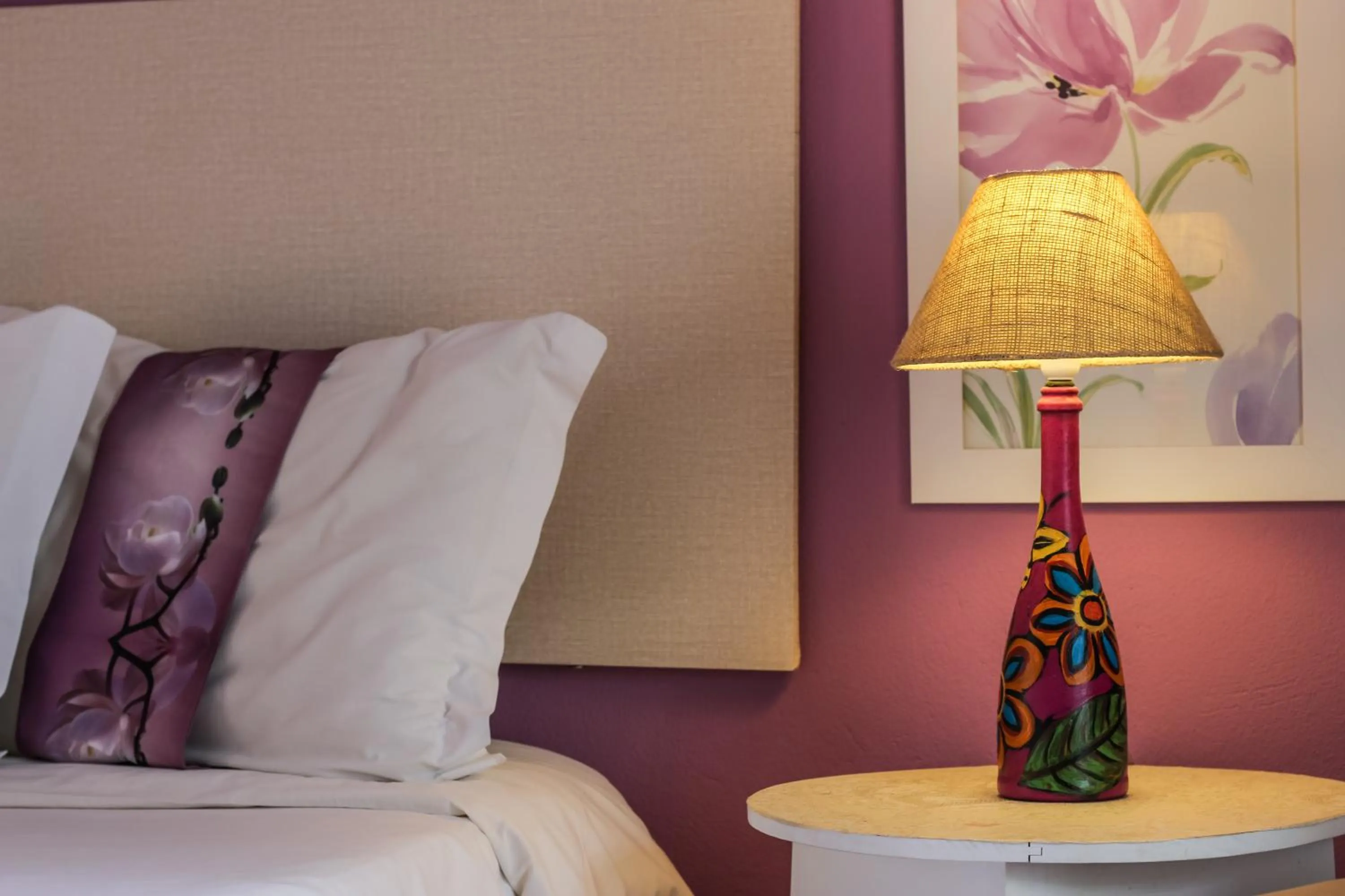 Bed in Pousada Arvoredo