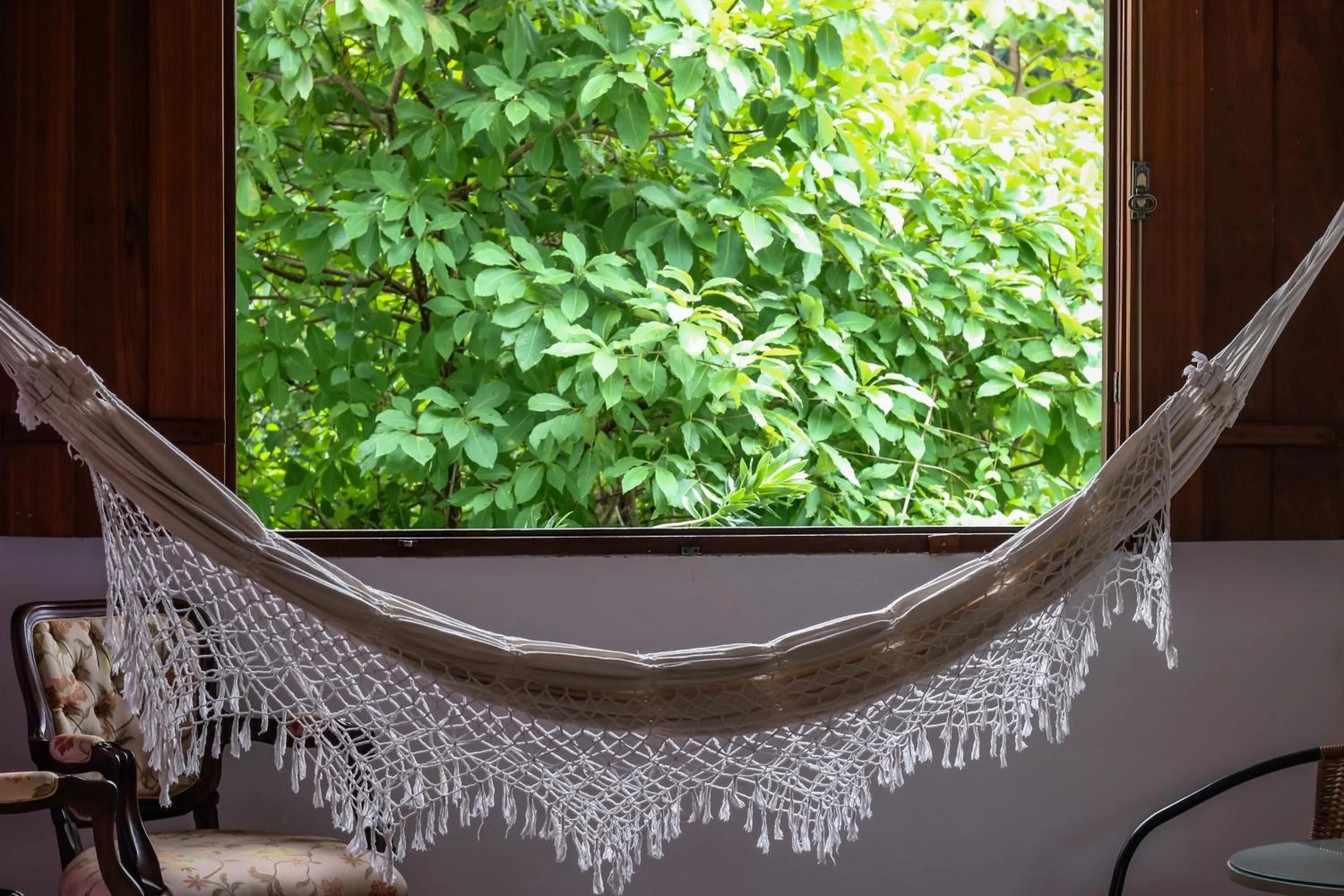 Garden view in Pousada Arvoredo
