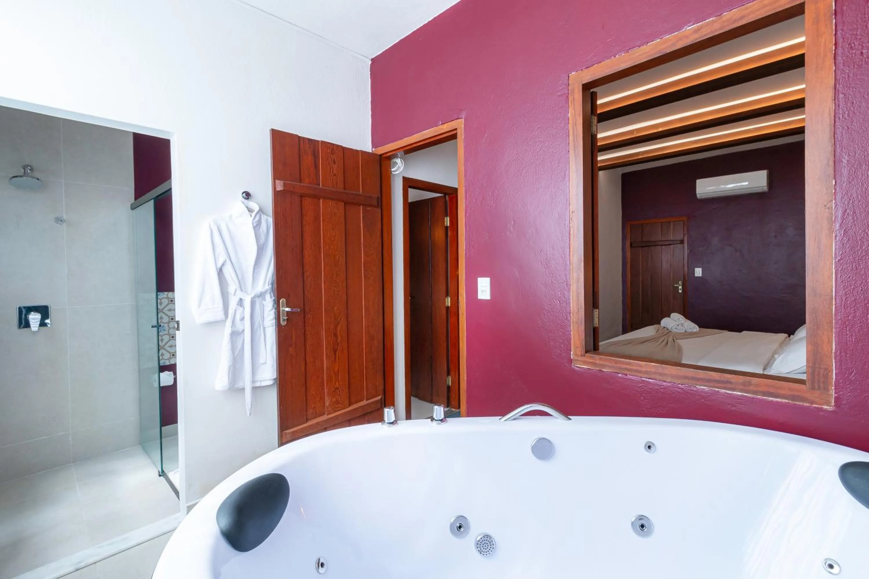 Hot Tub in Pousada Arvoredo