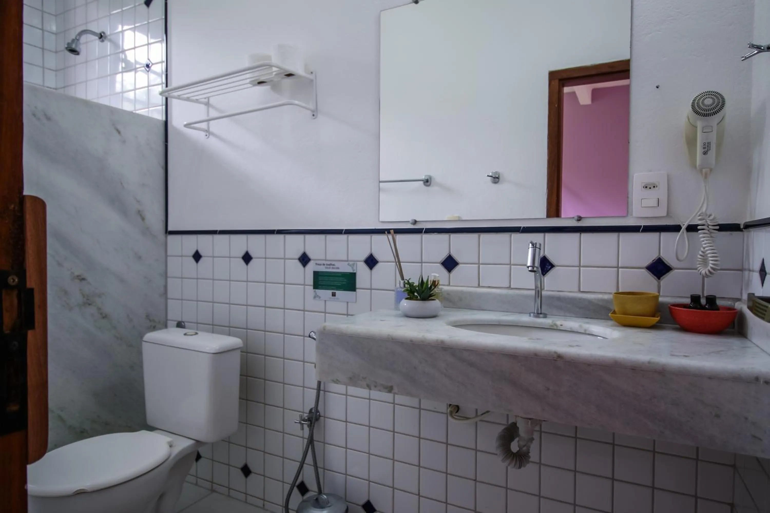 Bathroom in Pousada Arvoredo