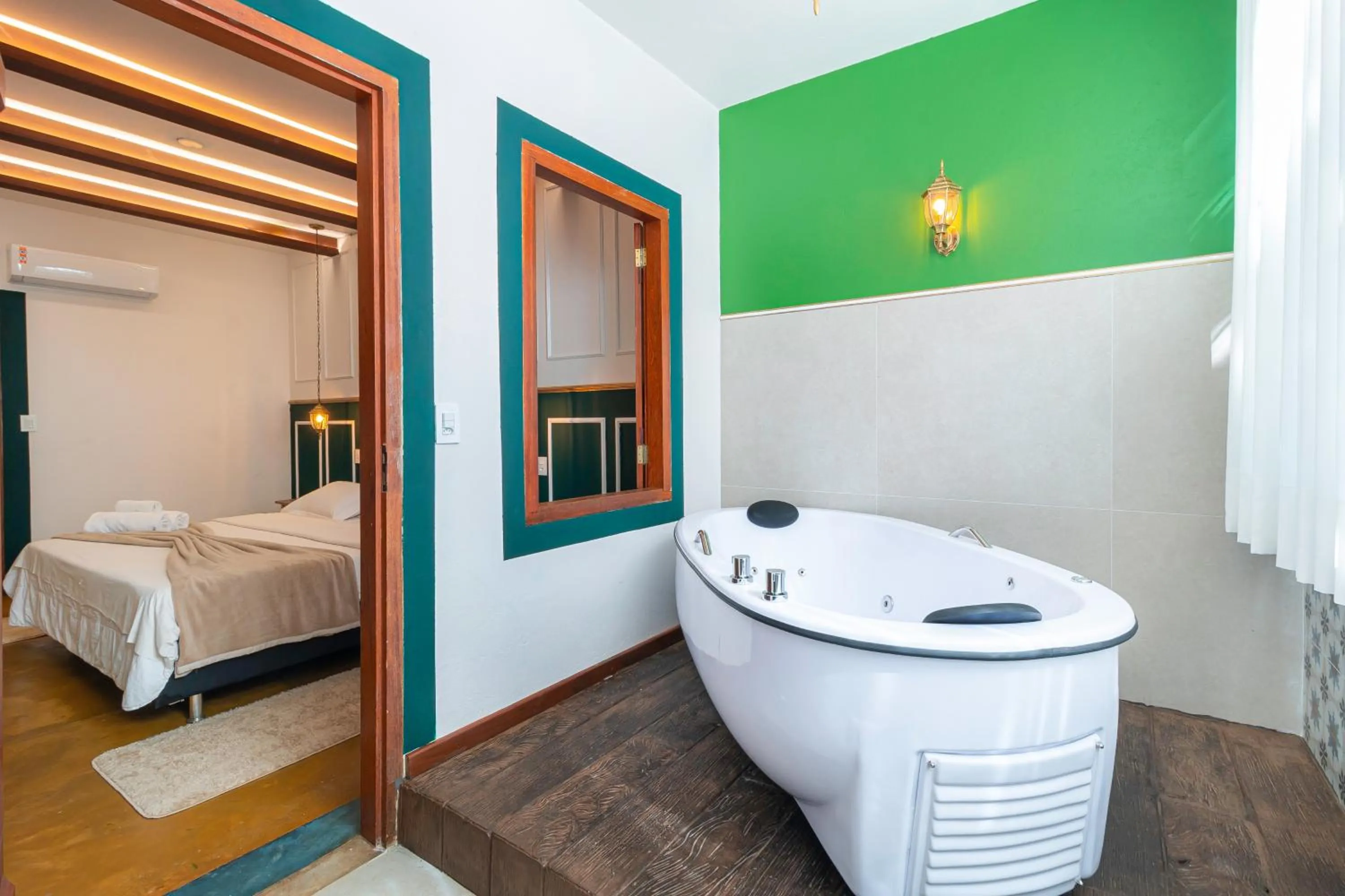 Photo of the whole room, Bed in Pousada Arvoredo