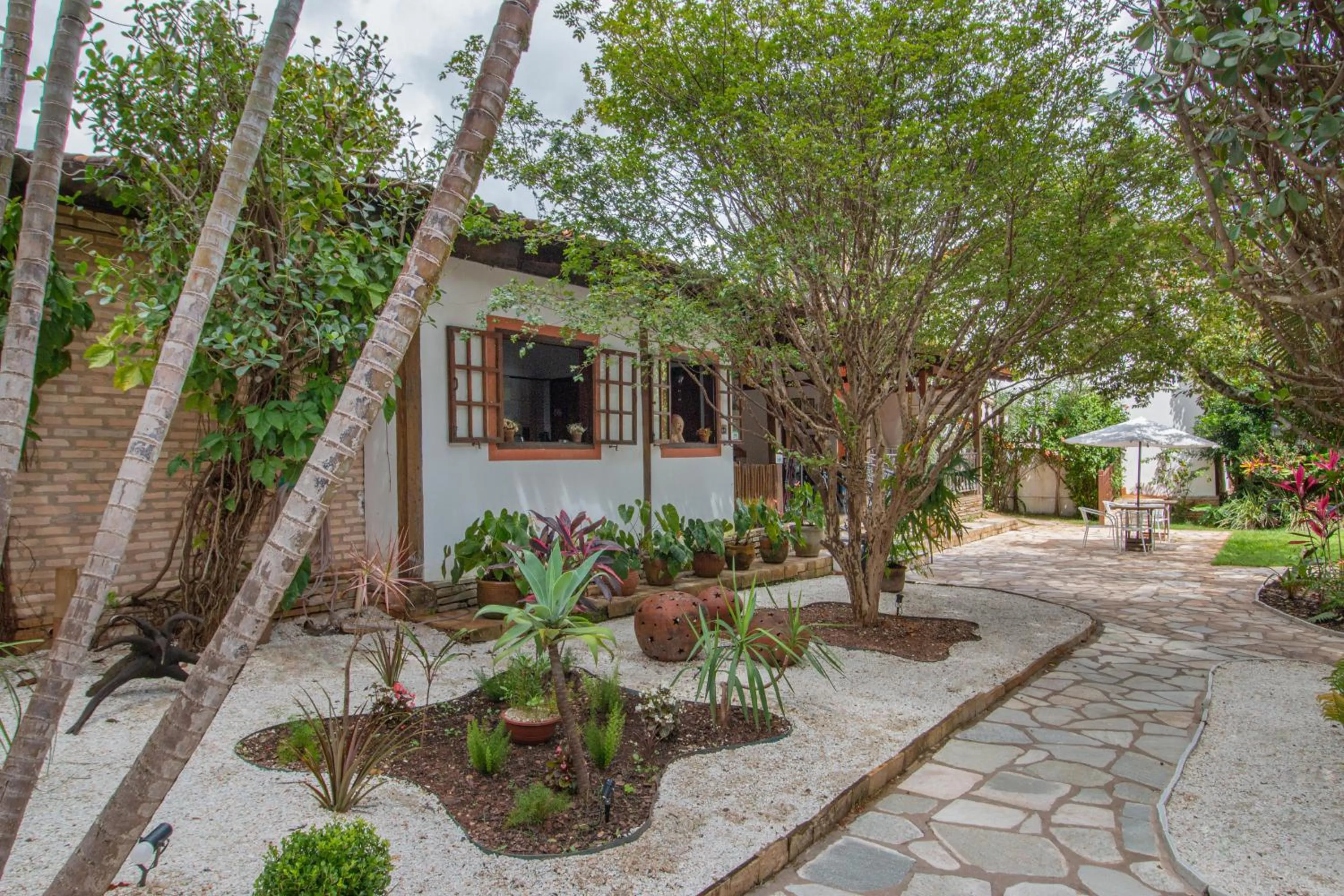 Garden in Pousada Arvoredo