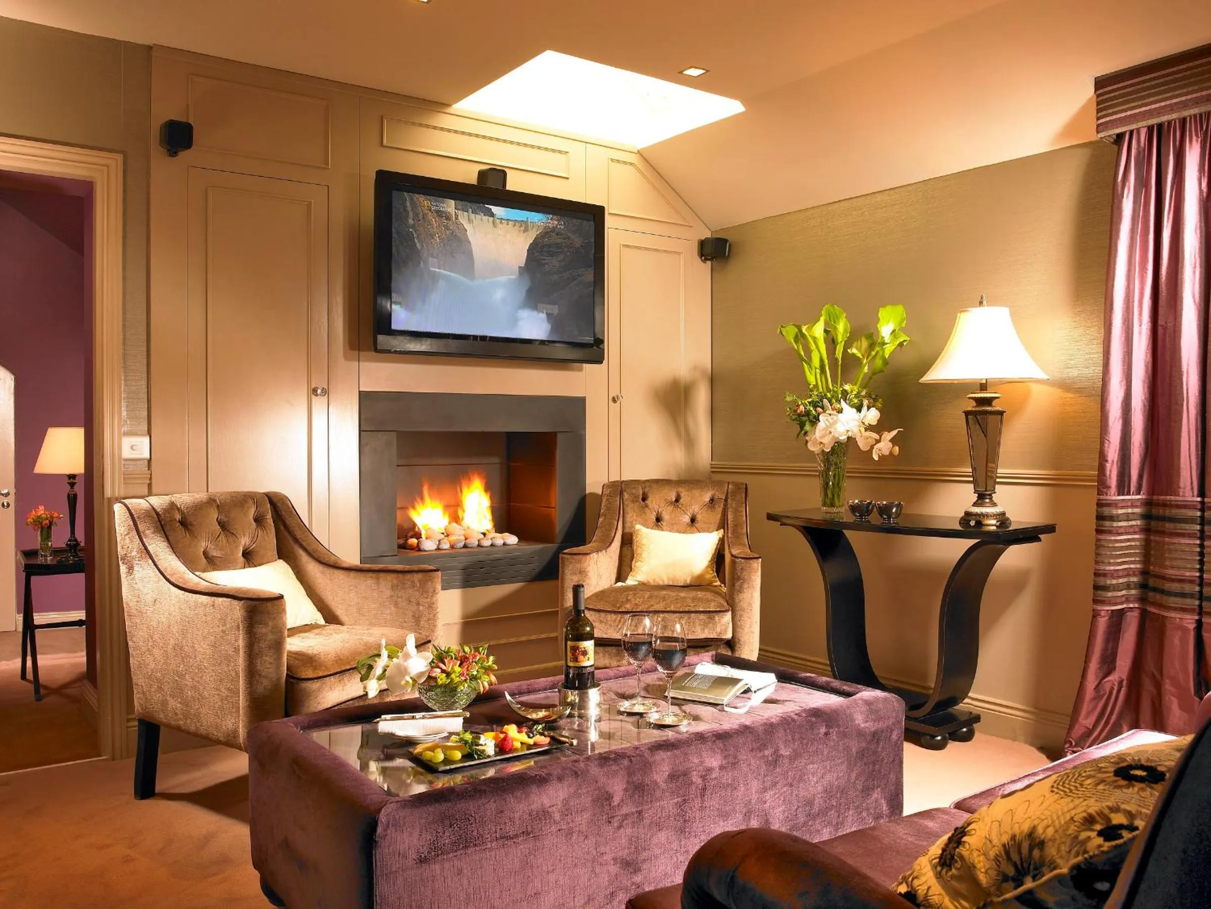 Seating area in The Old Bank Town House