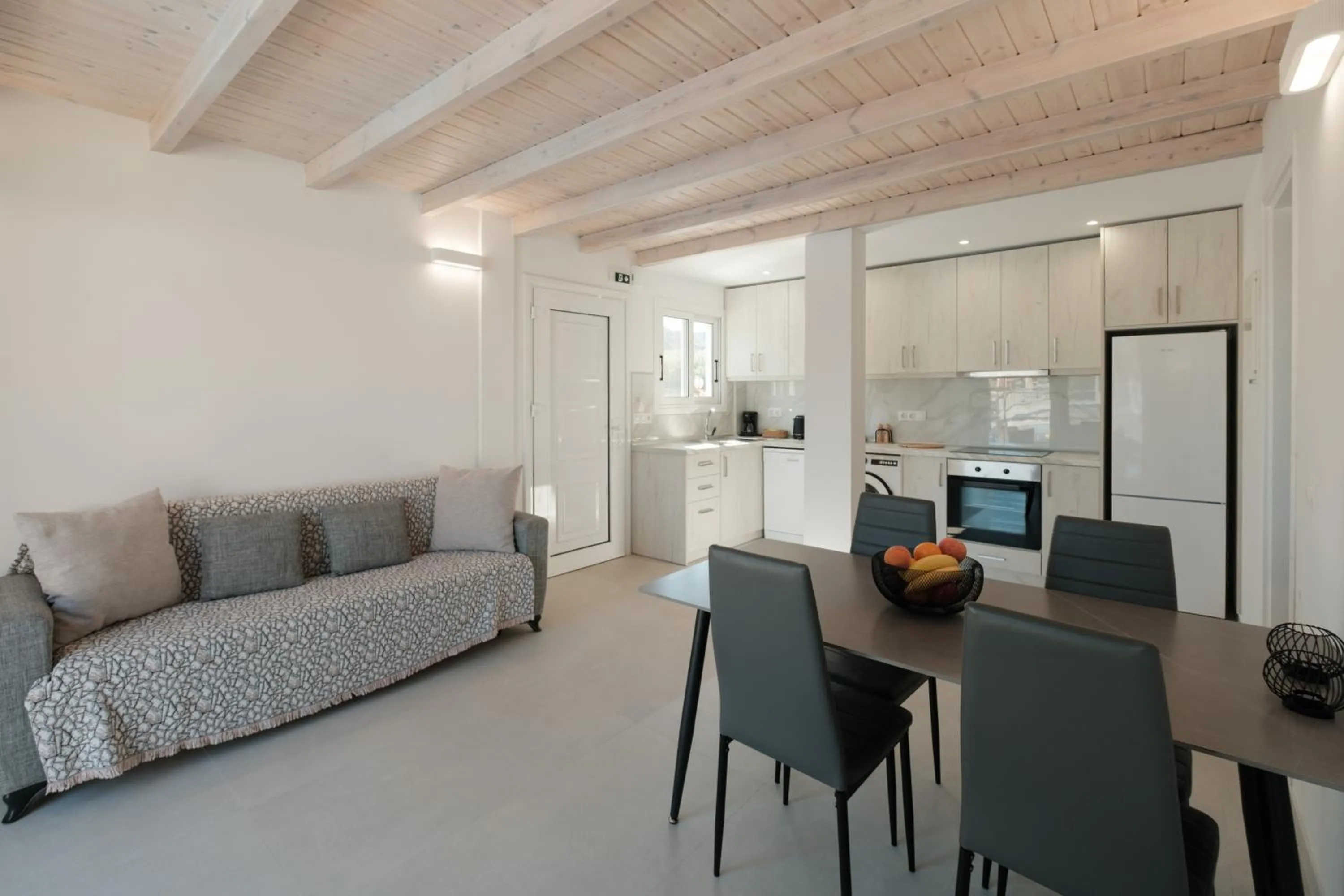Kitchen or kitchenette in Dimitris Apartments