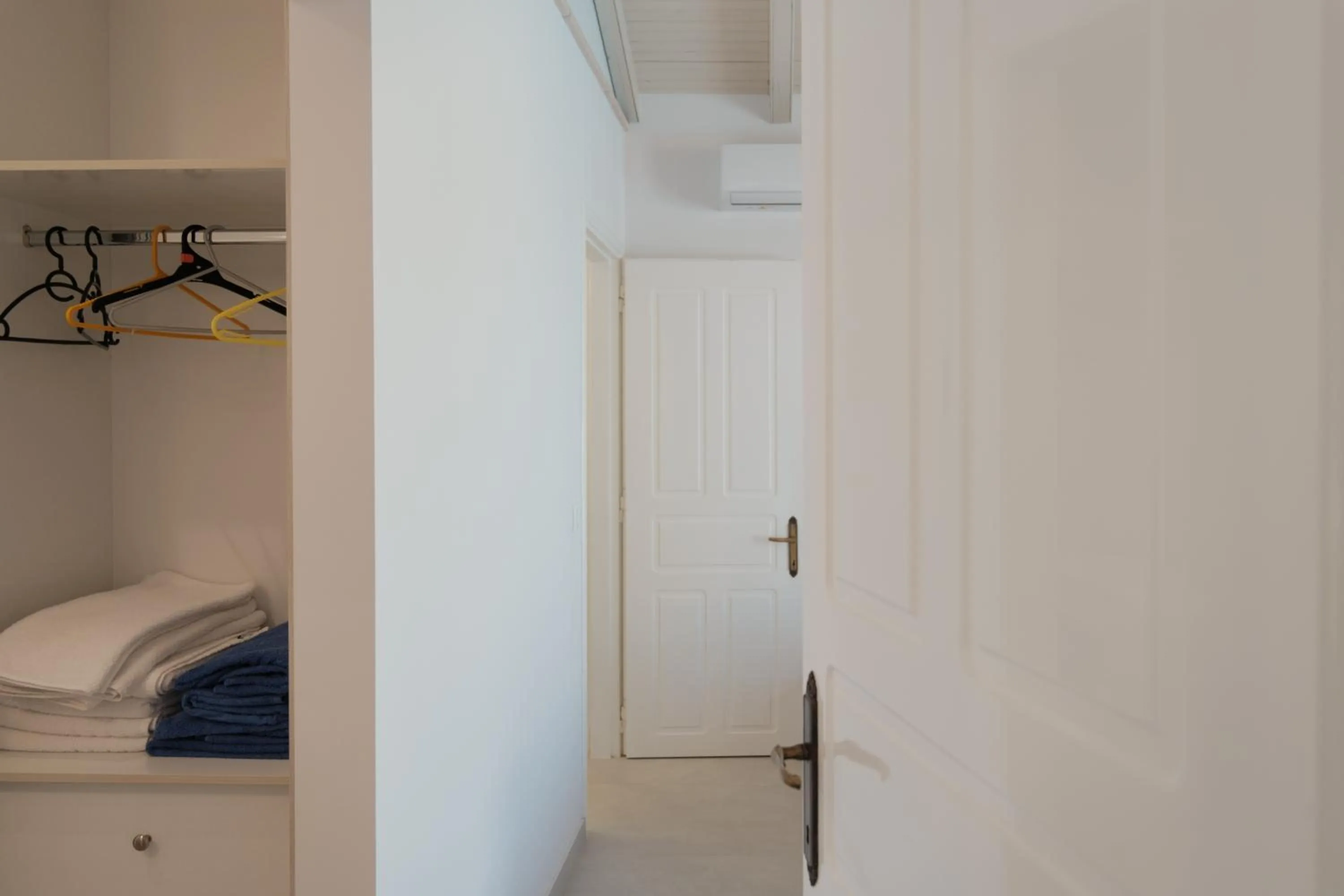 wardrobe, Bed in Dimitris Apartments