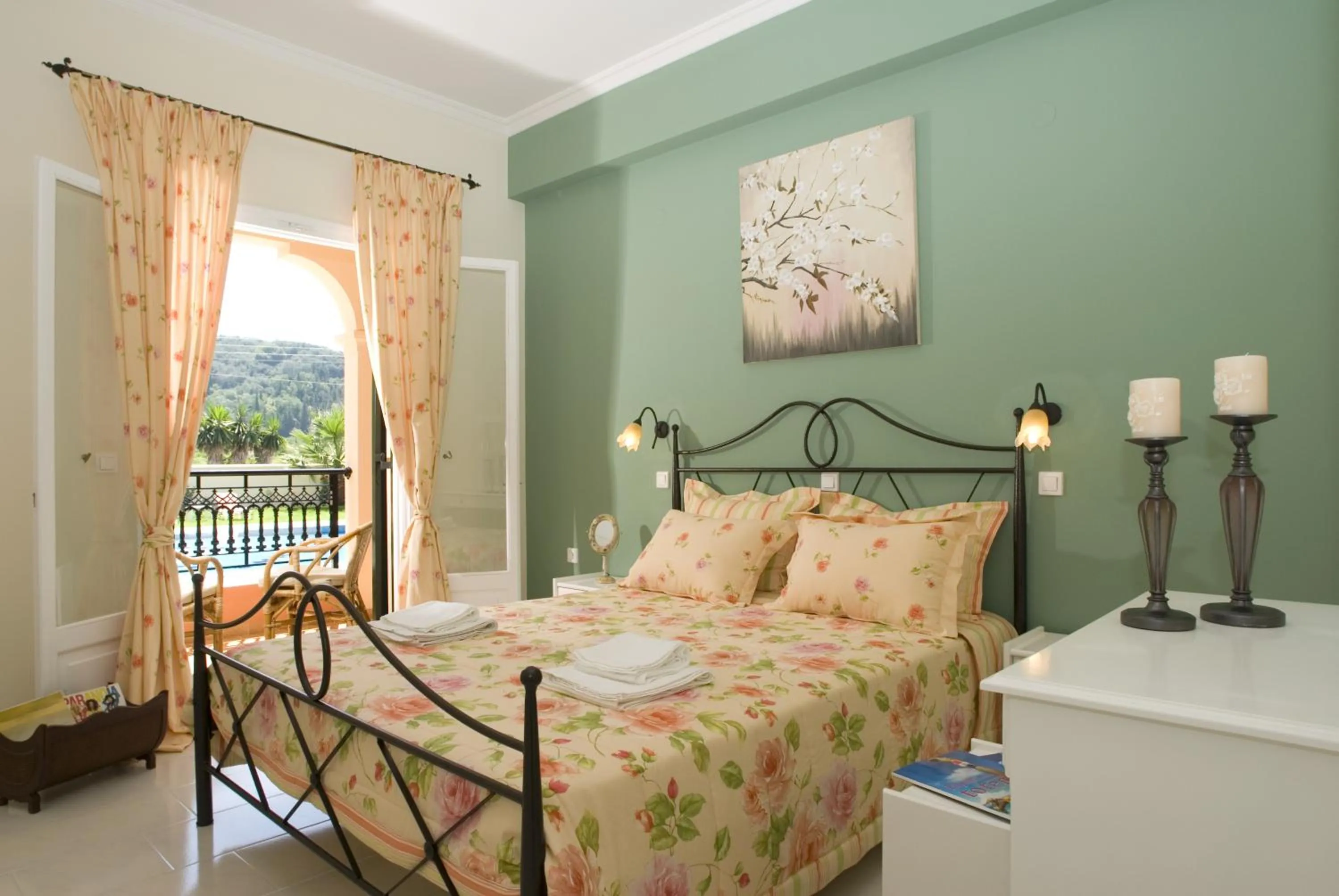 Bedroom, Bed in Dimitris Apartments