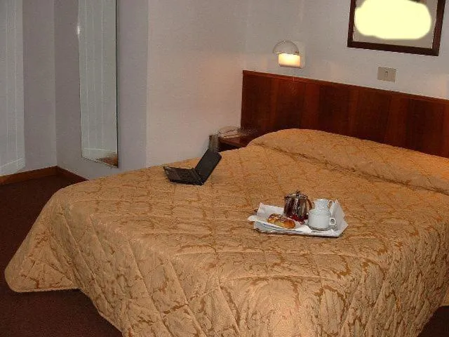 Bed in Hotel Barberino