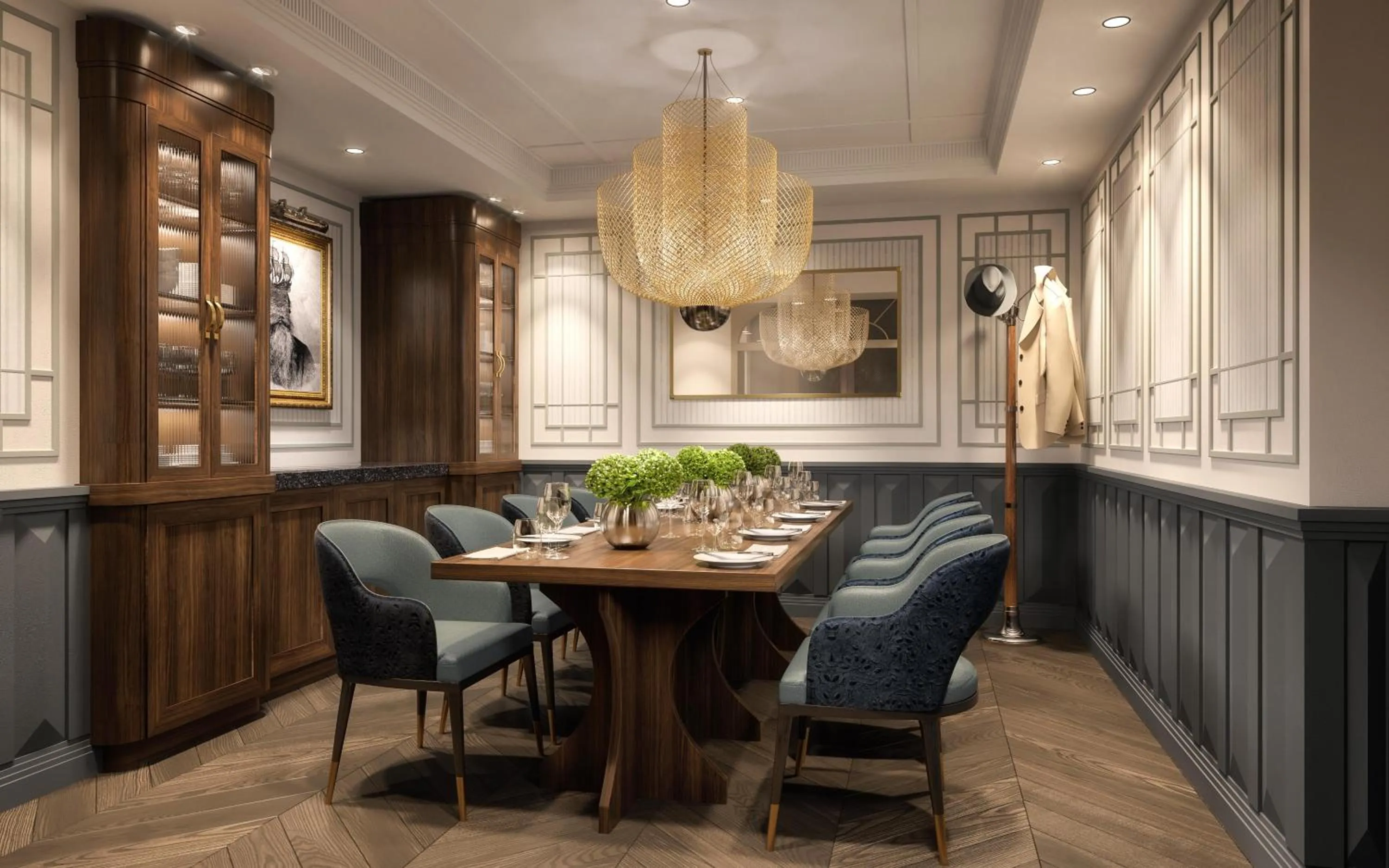 Restaurant/places to eat in The Mayfair Townhouse - an Iconic Luxury Hotel