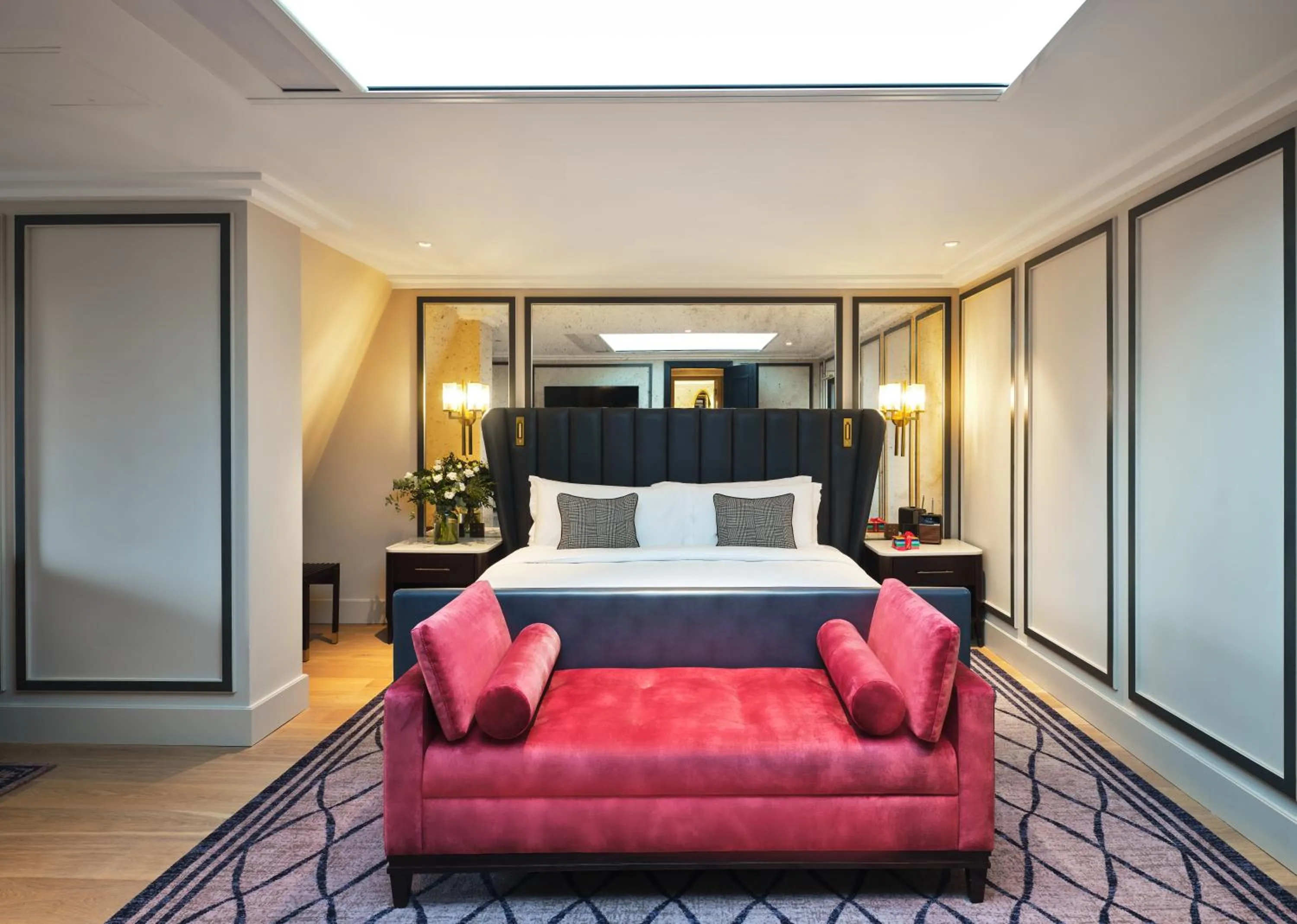 Bedroom, Bed in The Mayfair Townhouse - an Iconic Luxury Hotel