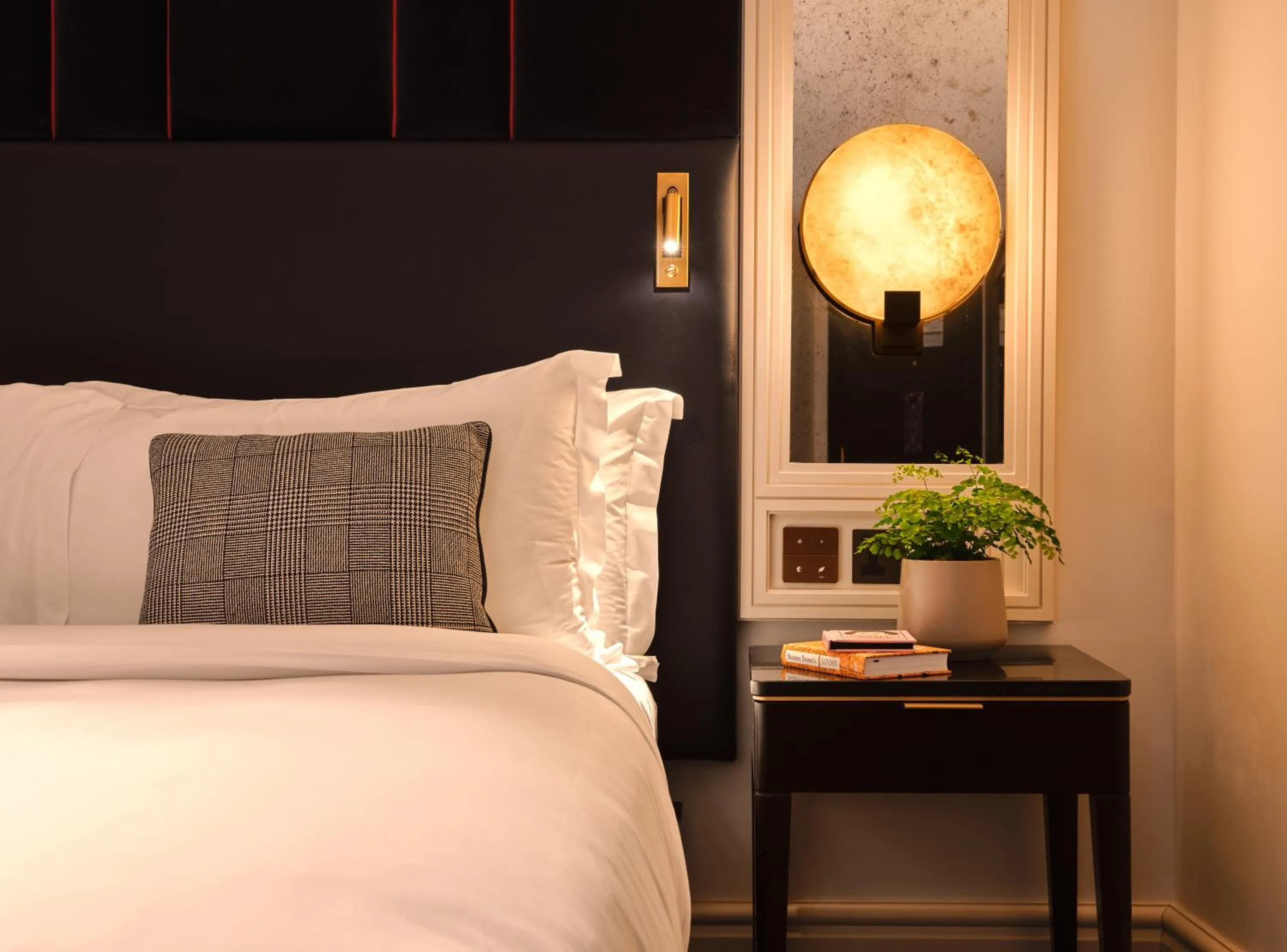 Bed in The Mayfair Townhouse - an Iconic Luxury Hotel