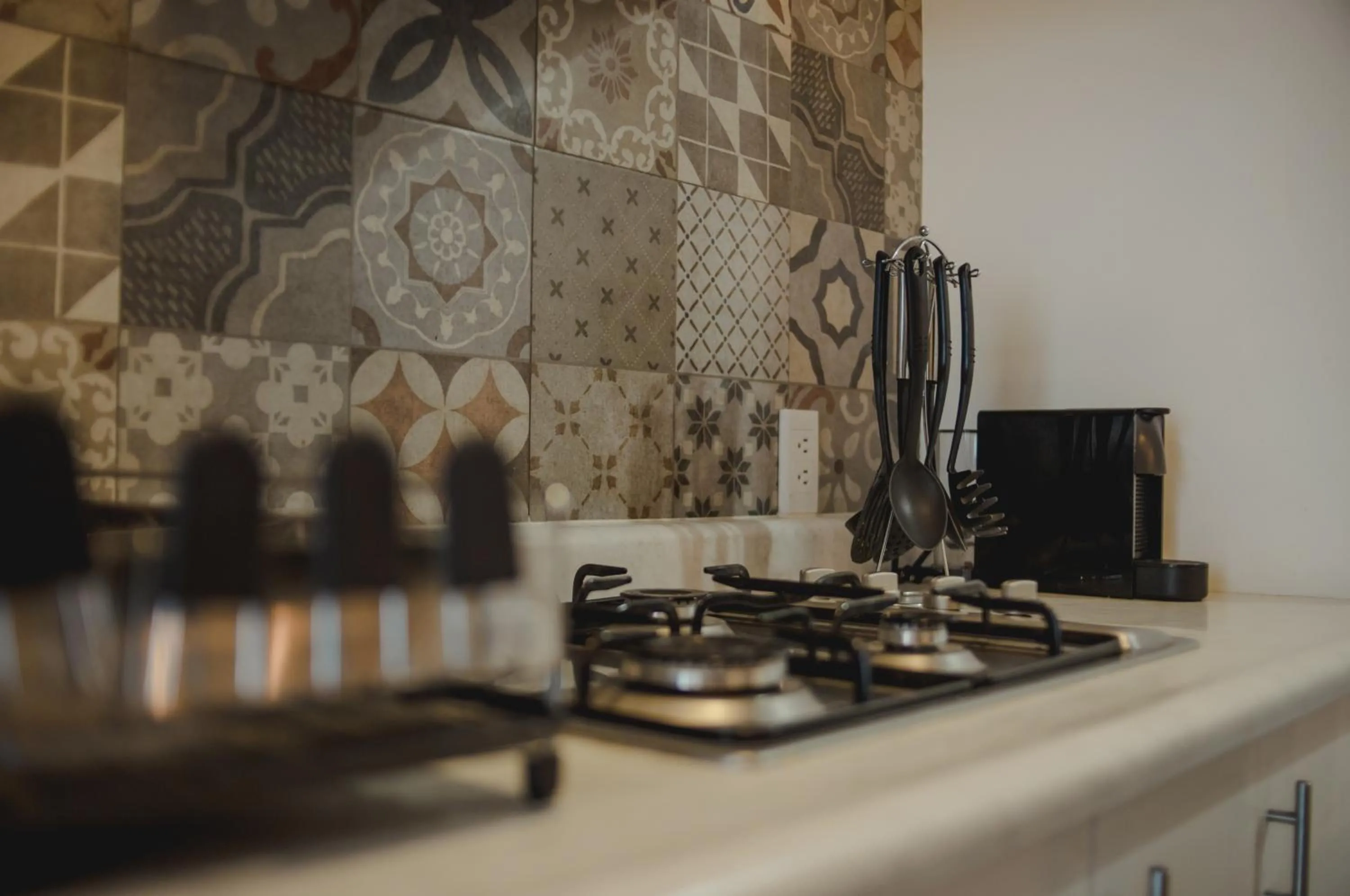 Kitchen or kitchenette in Departamento con gran diseño cerca de Poliforum