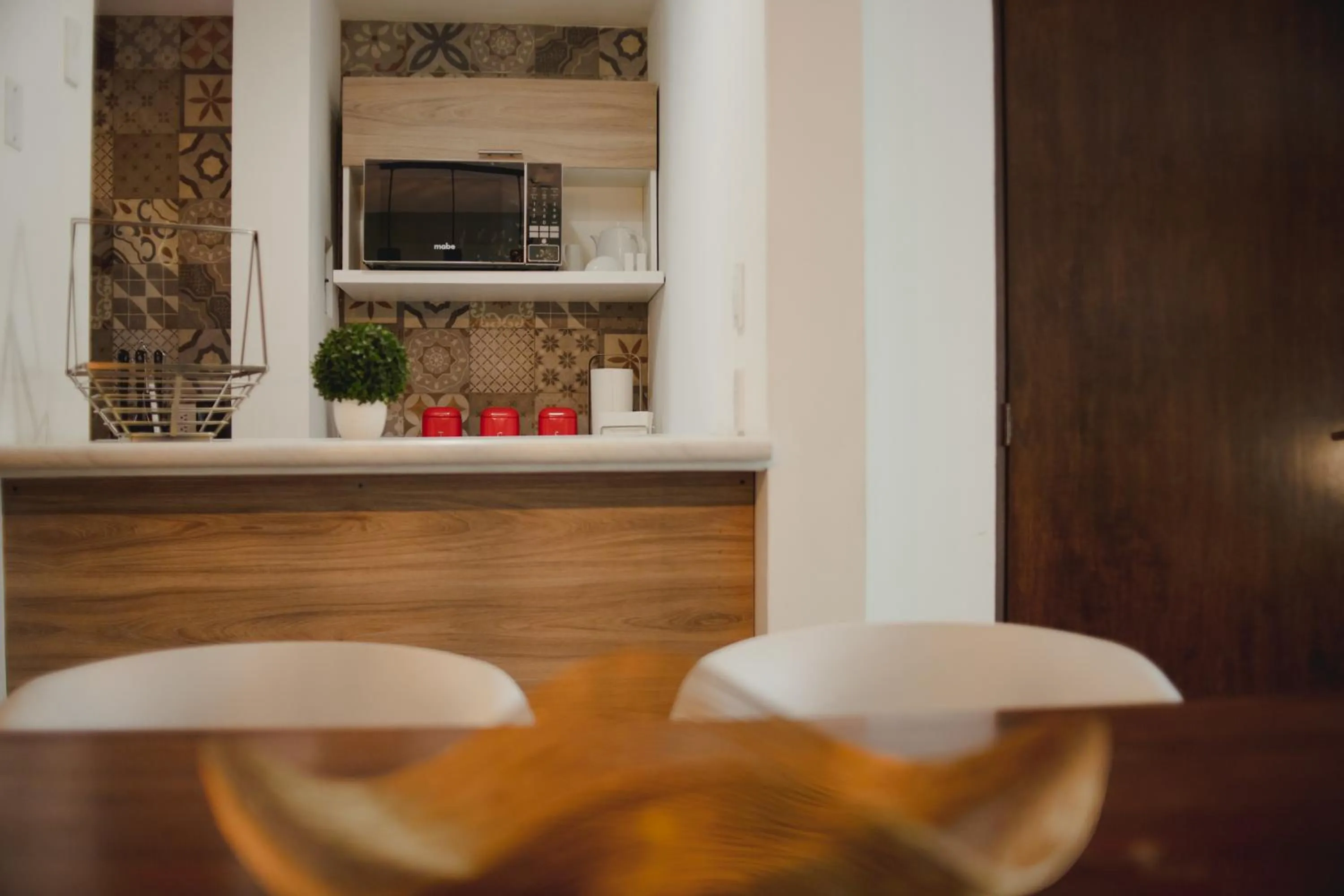 Kitchen or kitchenette in Departamento con gran diseño cerca de Poliforum