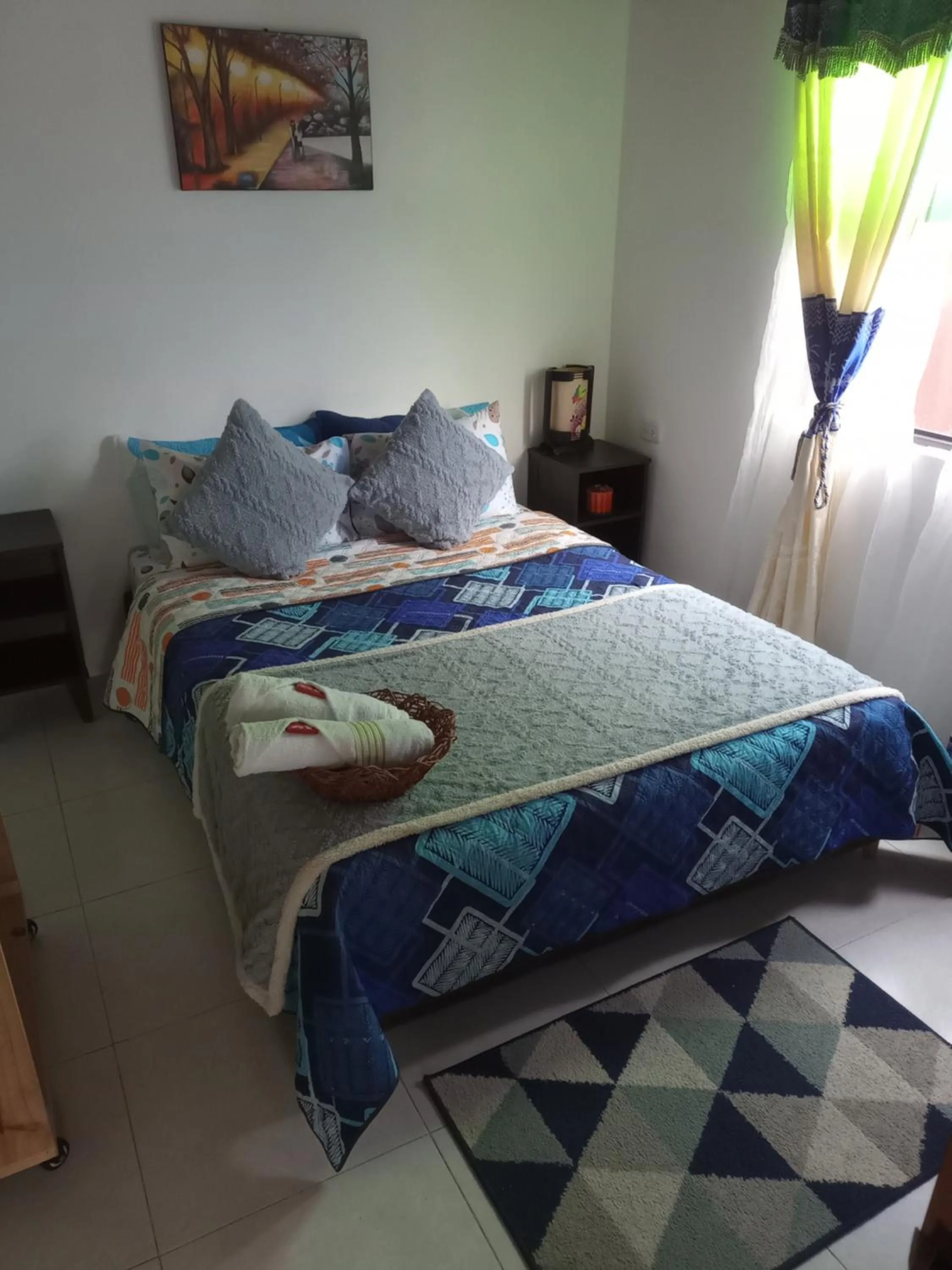 Bed in Vivienda Turistica Yerbabuena