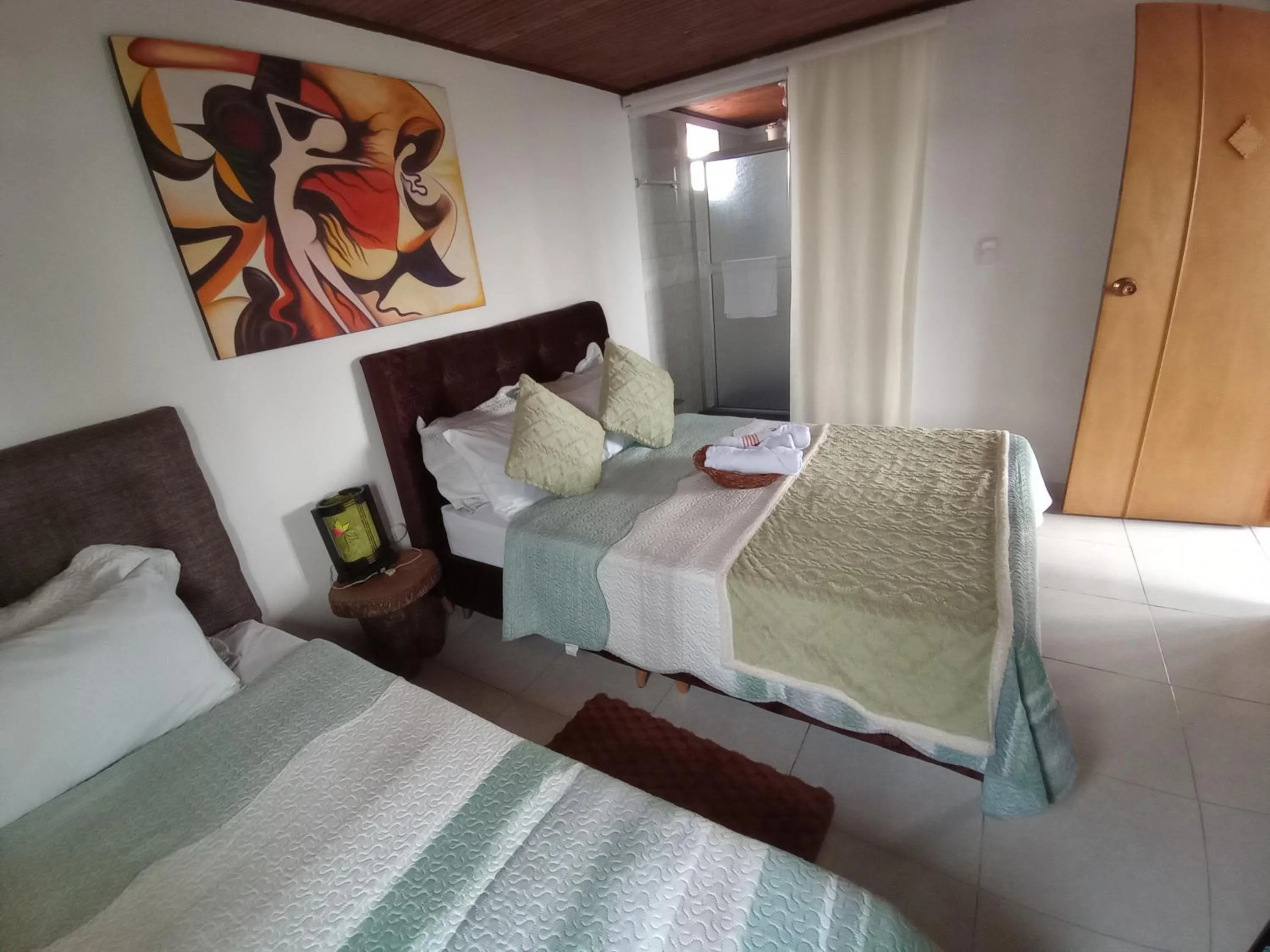 Bed in Vivienda Turistica Yerbabuena